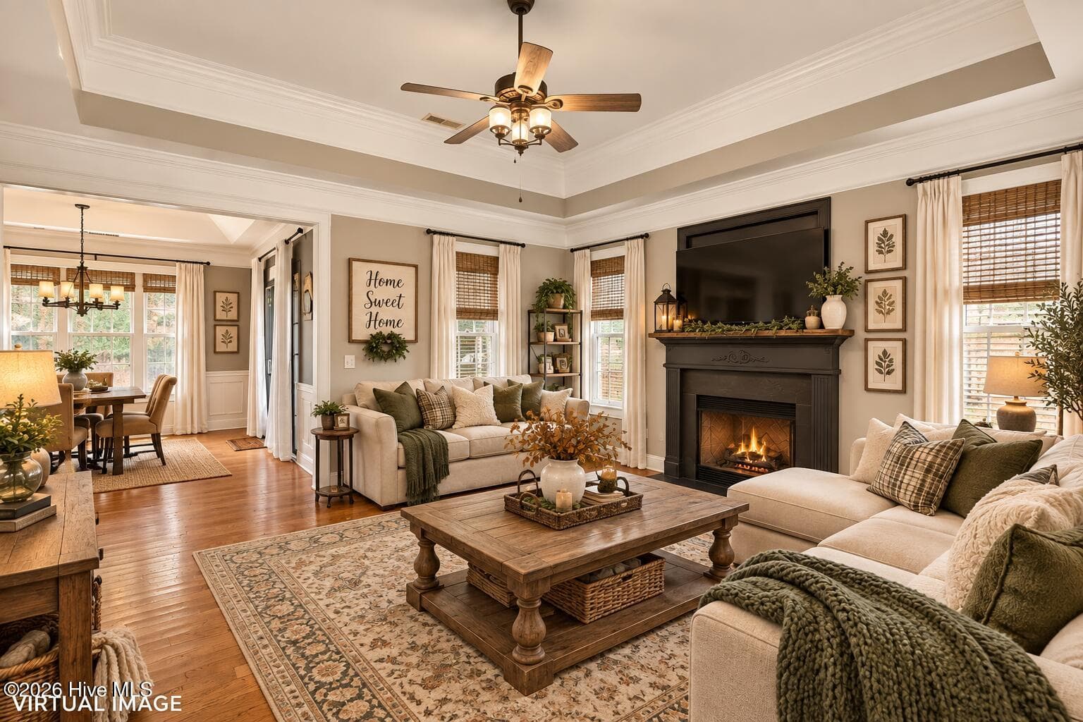 Cozy farmhouse living room - 125 Mom Lane, New Bern, NC 28562