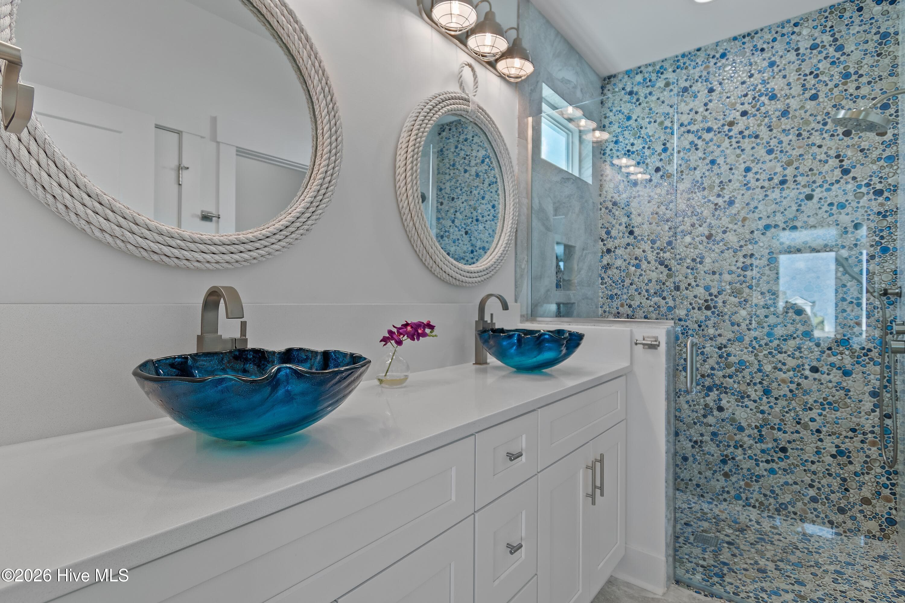 298 E First St. Bedroom 1 Second Floor Primary en-suite Bathroom - 298 E First Street, Ocean Isle Beach, NC 28469