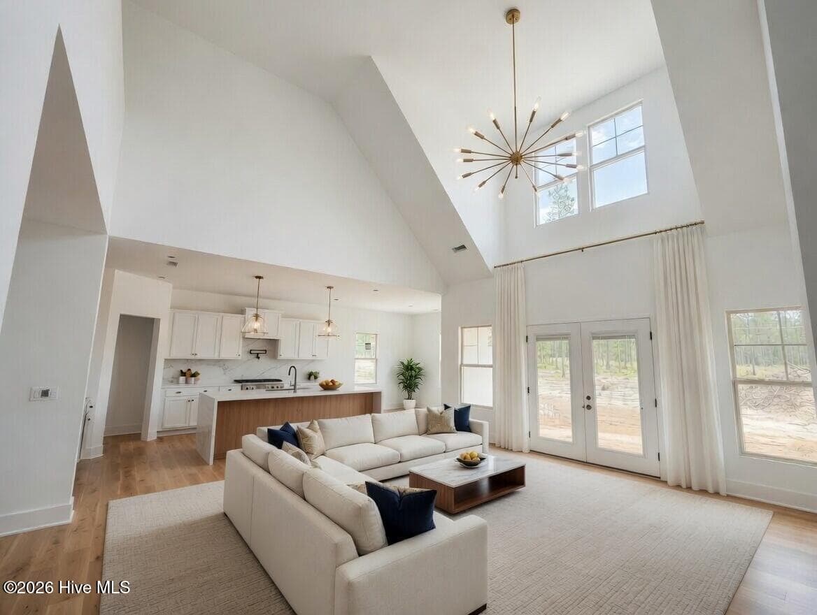 virtual staging and digitally enhanced of possibilities - 215 Whispering Ridge, West End, NC 27376