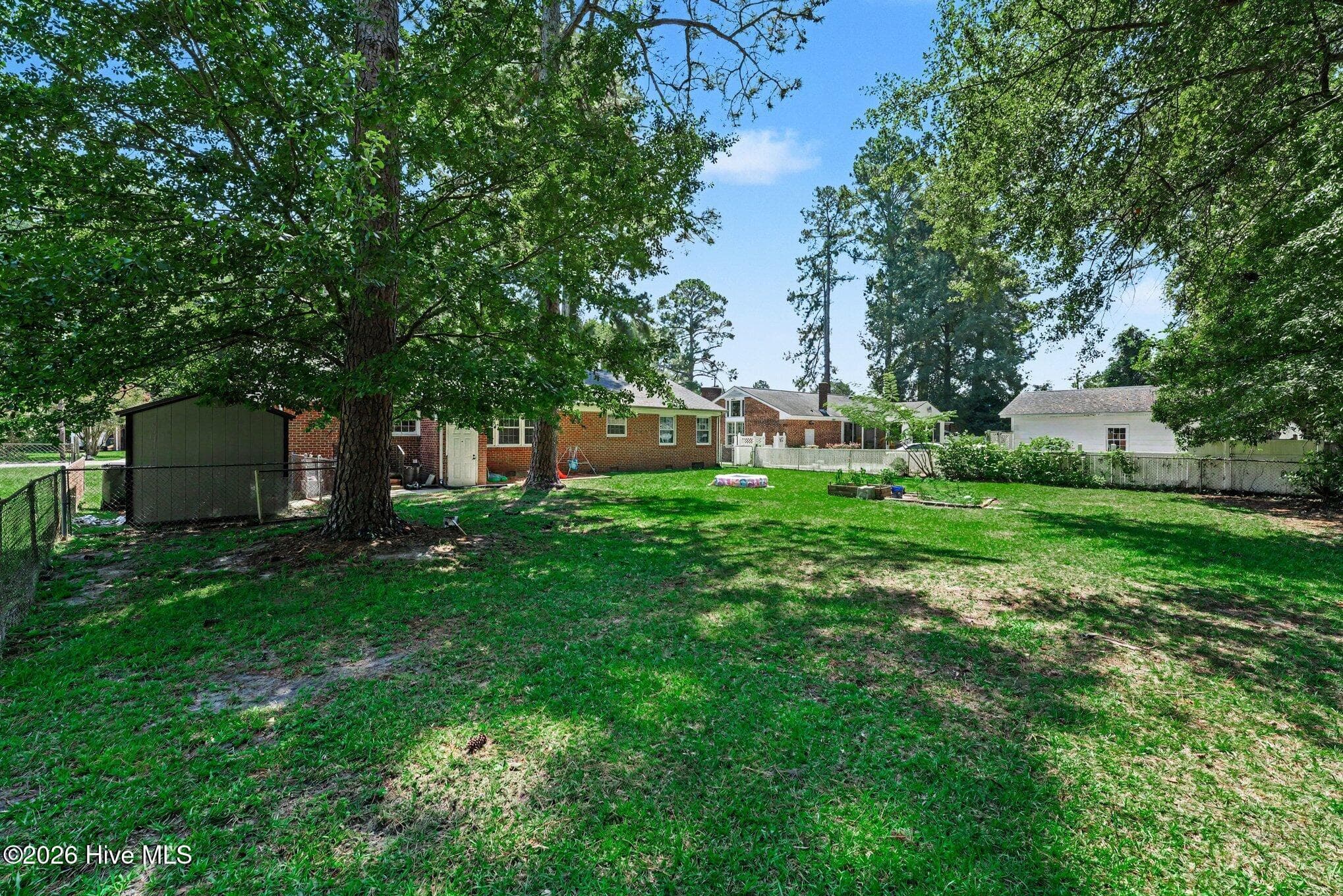 Large back yard - 1017 S Claiborne Street, Goldsboro, NC 27530
