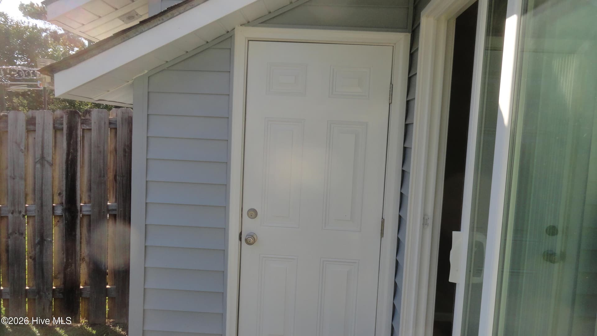Storage closet at back patio - 106 Witten Circle Apt C, Havelock, NC 28532