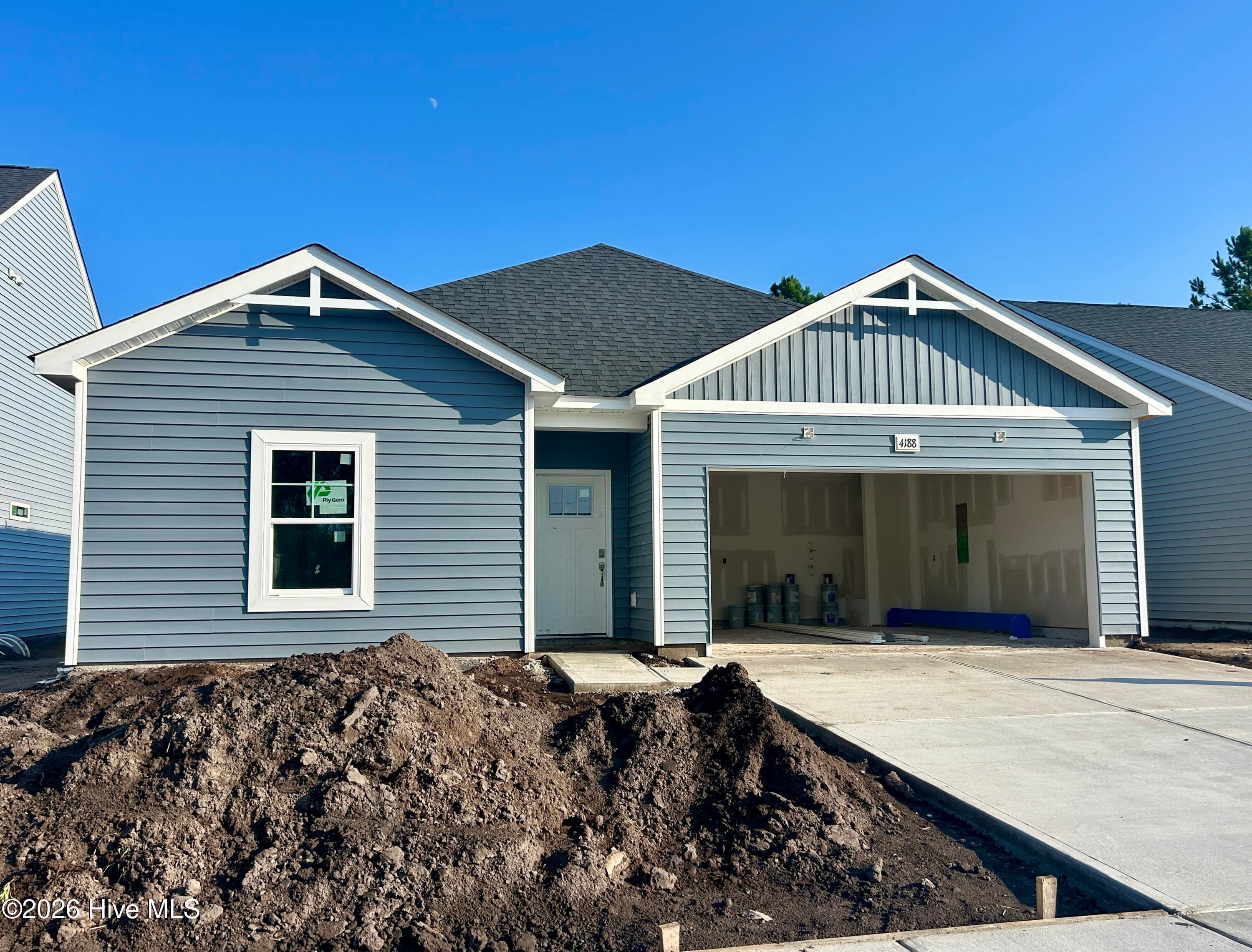 Construction is well underway! - 4188 Workman Loop 89, Leland, NC 28451