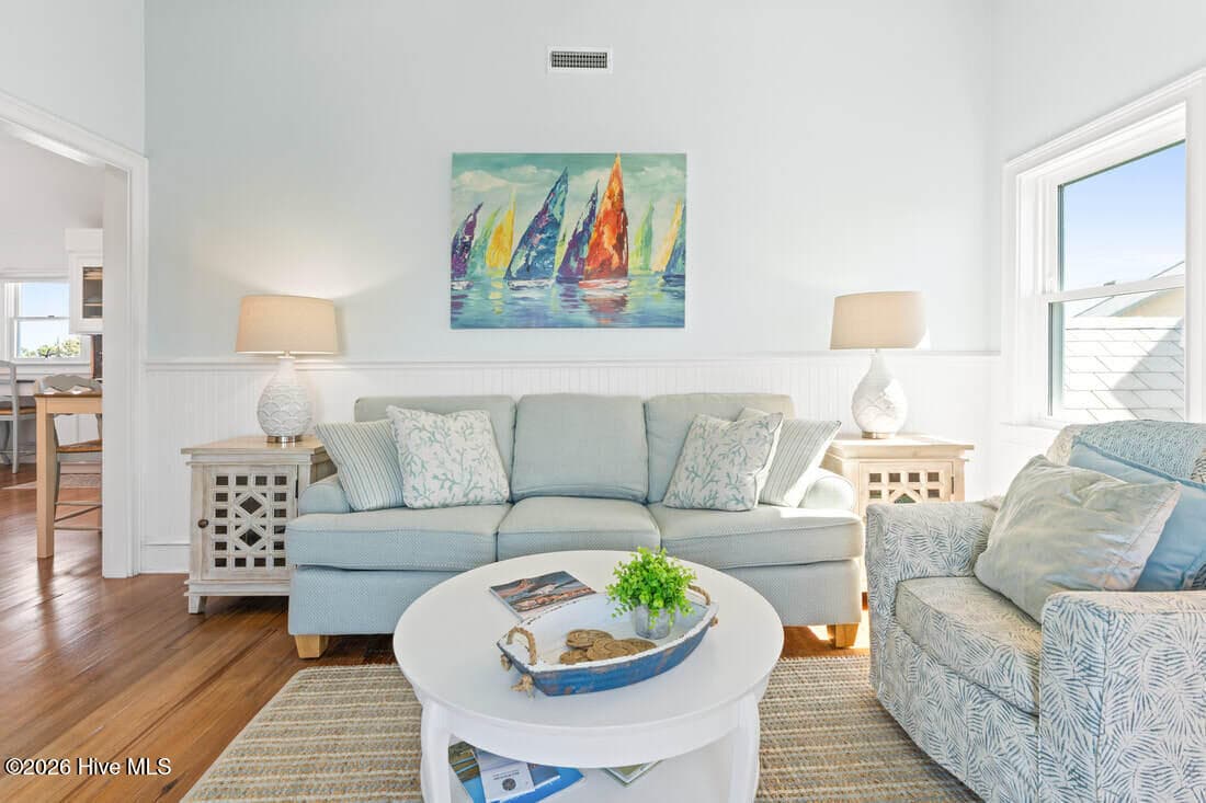 Living Room - Alt - 21 Keelson Row Captains Quarters Week C, Bald Head Island, NC 28461