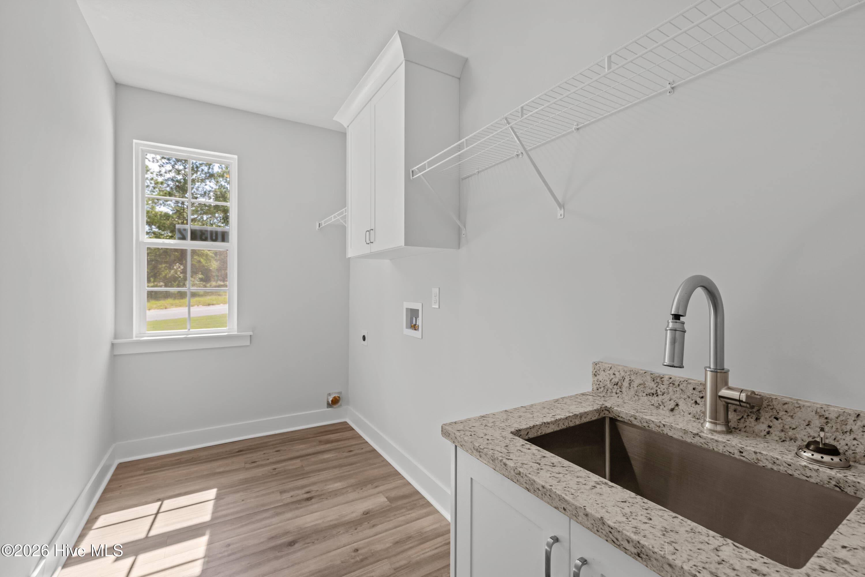 Utility Sink in Spacious Laundry Room - 10382 Helmsdale Drive, Aiken, SC 29803