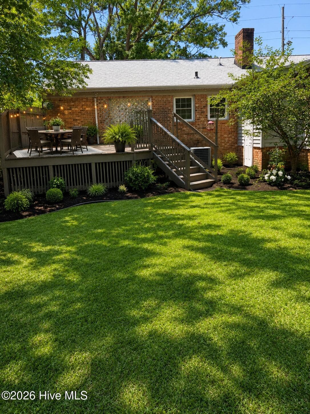 AI generated photo of backyard. - 2104 Charles Boulevard, Greenville, NC 27858
