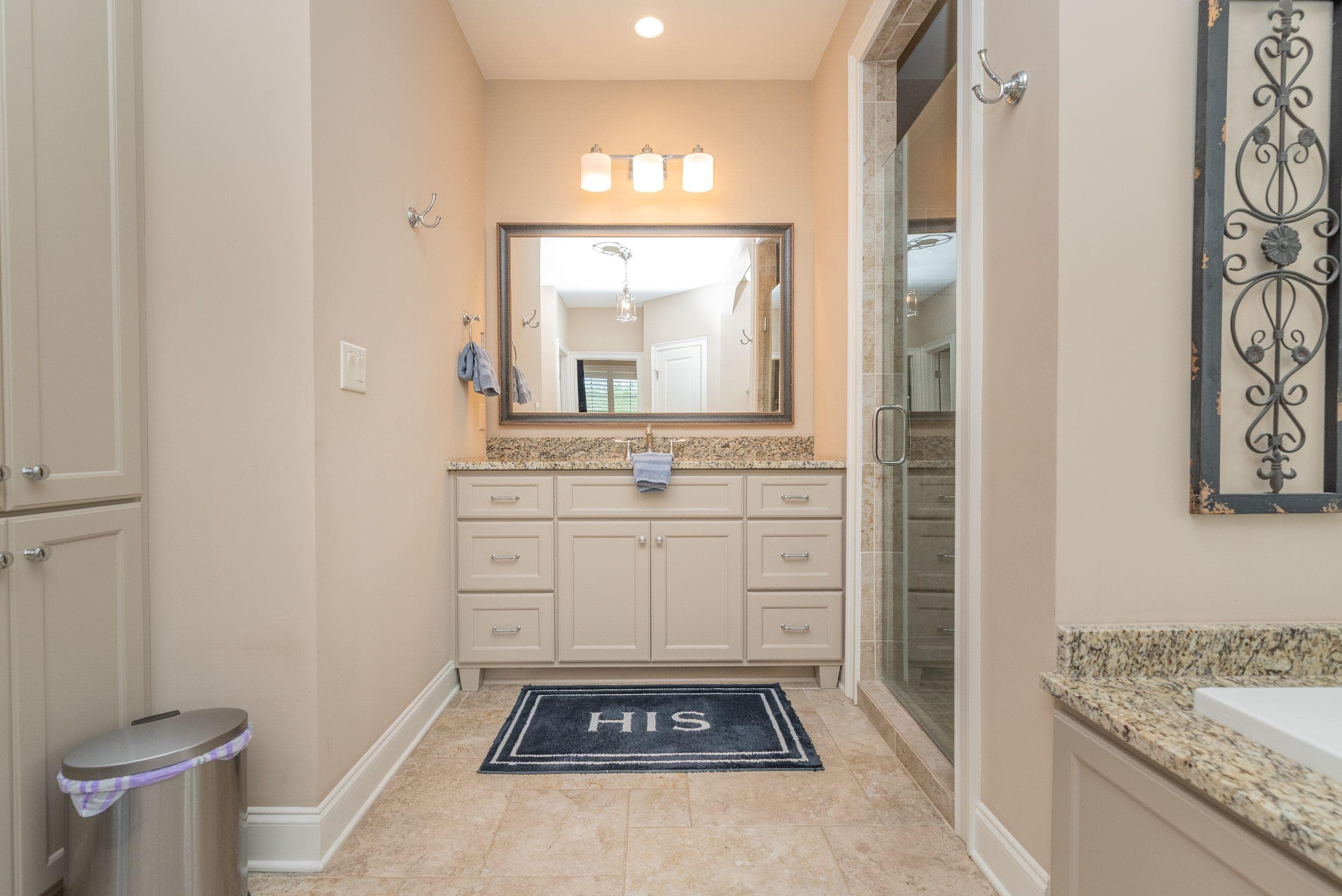 Primary vanity for him - 207 Quiet Oak Court, Aiken, SC 29803
