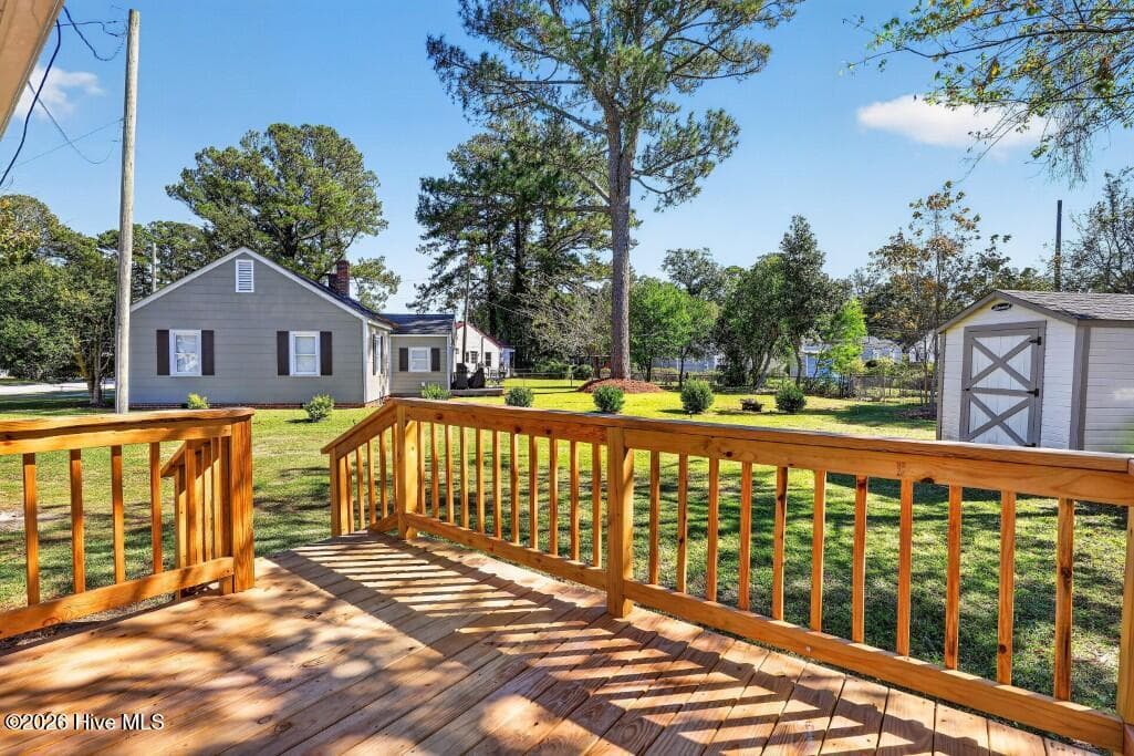 View from the Back Door - 830 Clark Avenue, New Bern, NC 28560