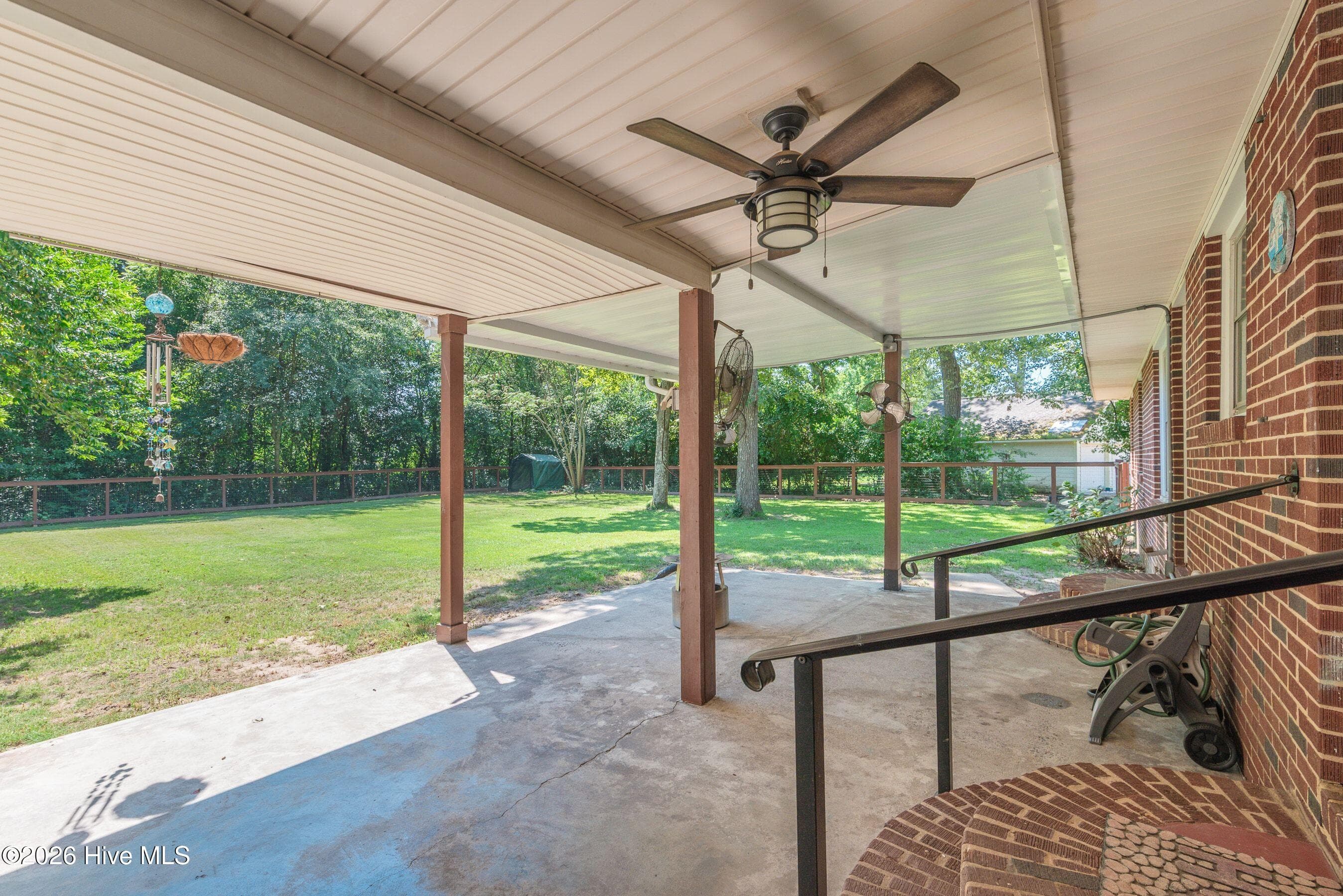 Back porch - 210 Dunbarton Circle SE, Aiken, SC 29803