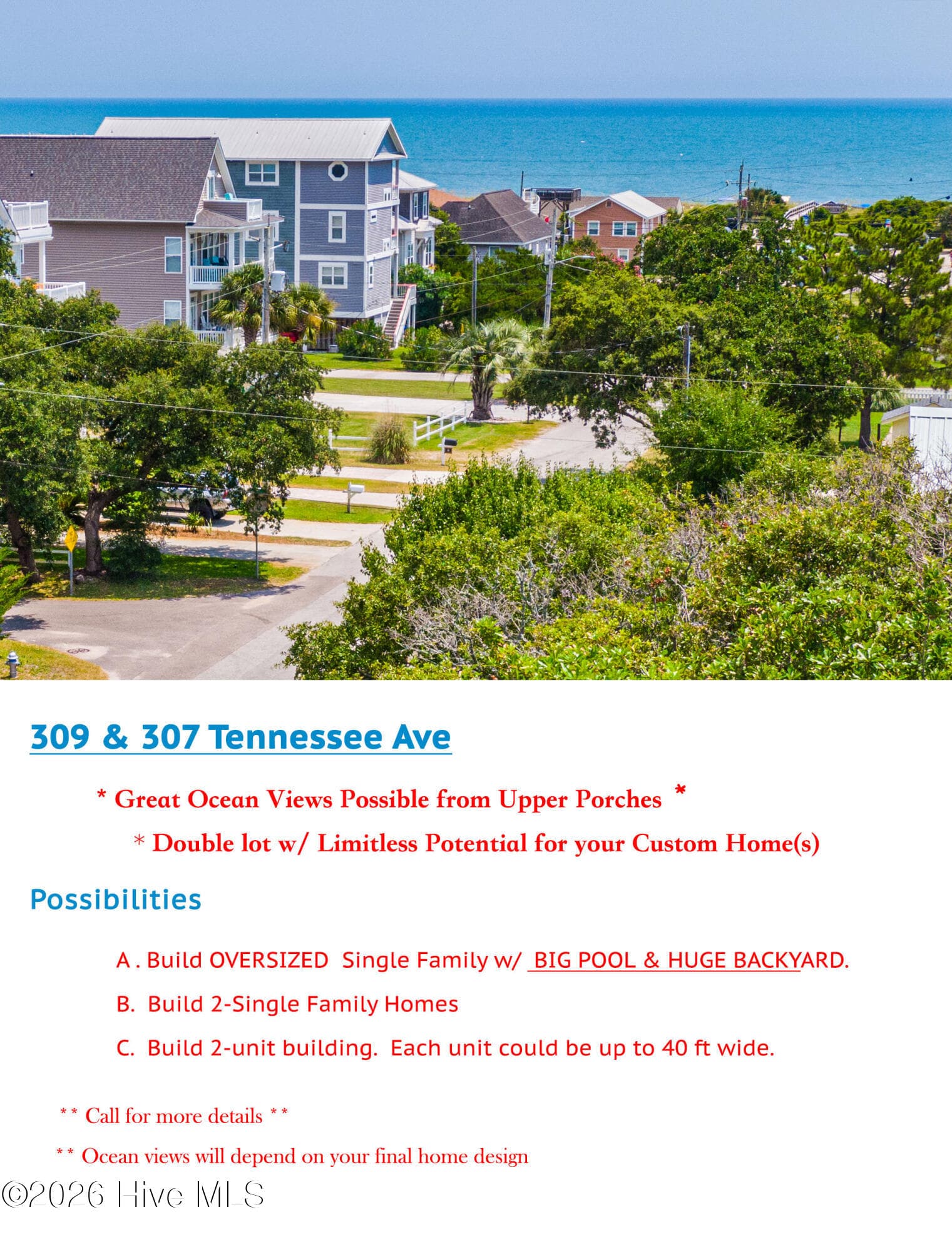 Residential Lot at 309 Tennessee Avenue, Carolina Beach, NC 28428, photo 5 of 11