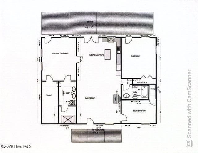 Proposed floor plan. - 212 Kramers Knob Lane, Murphy, NC 28906