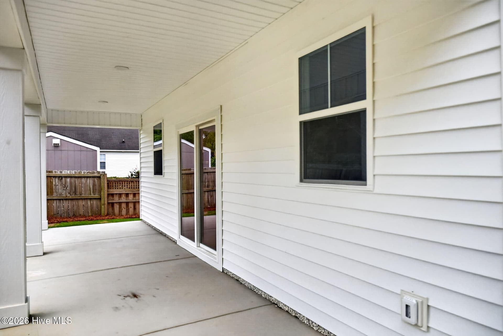 Back Porch Looking North - 2303 Chestnut Street, Wilmington, NC 28405
