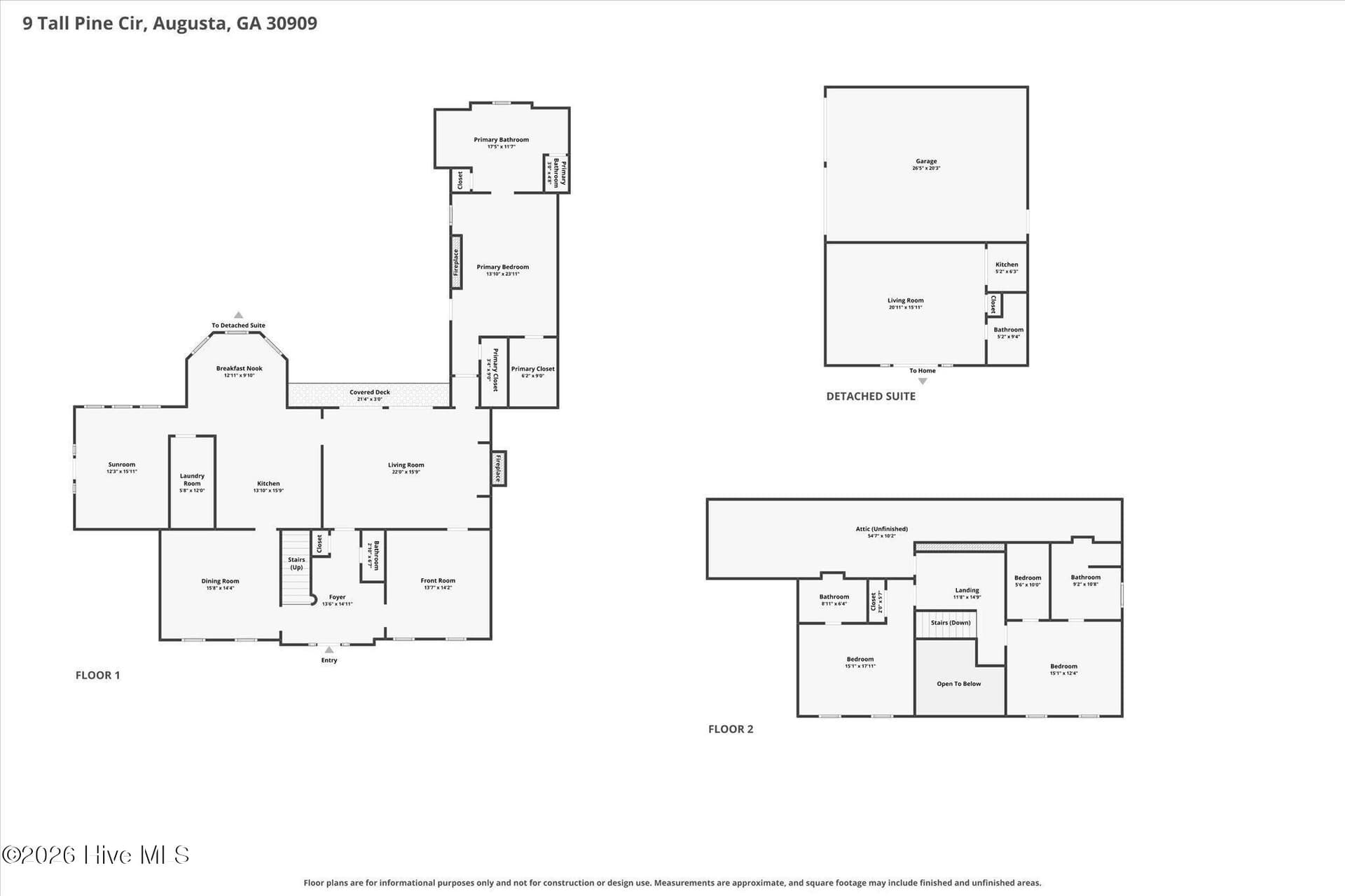 Single Family Residence at 9 Tall Pine Circle, Augusta, GA 30909, photo 72 of 76
