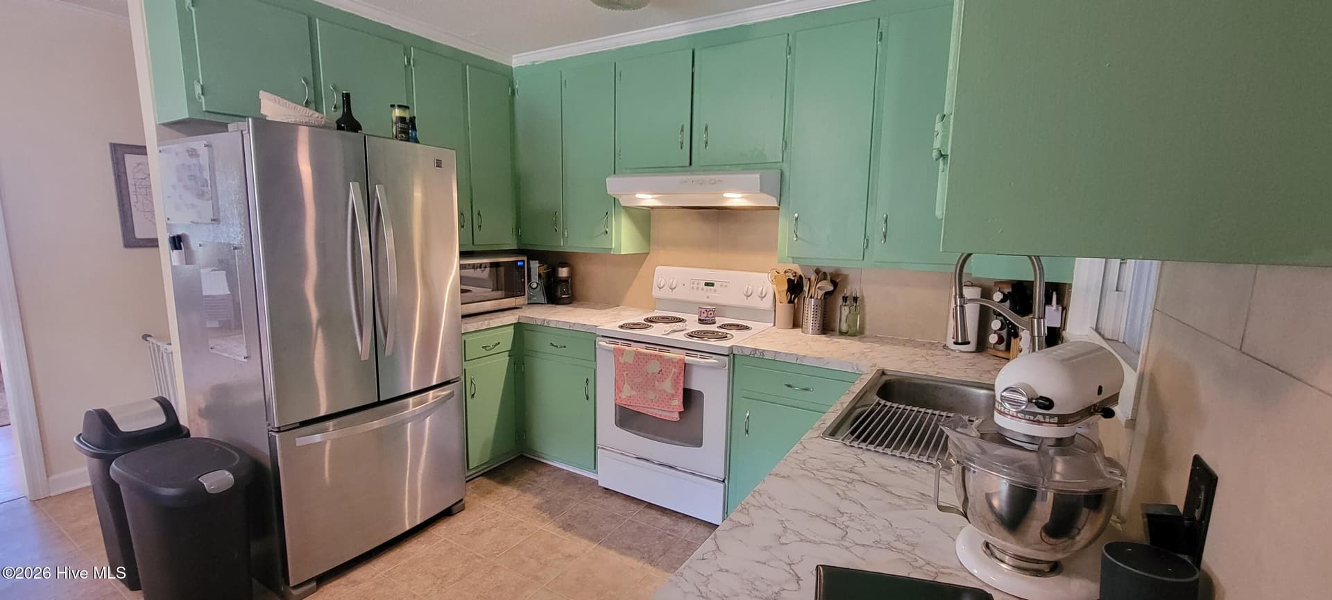 Kitchen area. Items have been removed - 110 Landon Drive, Washington, NC 27889