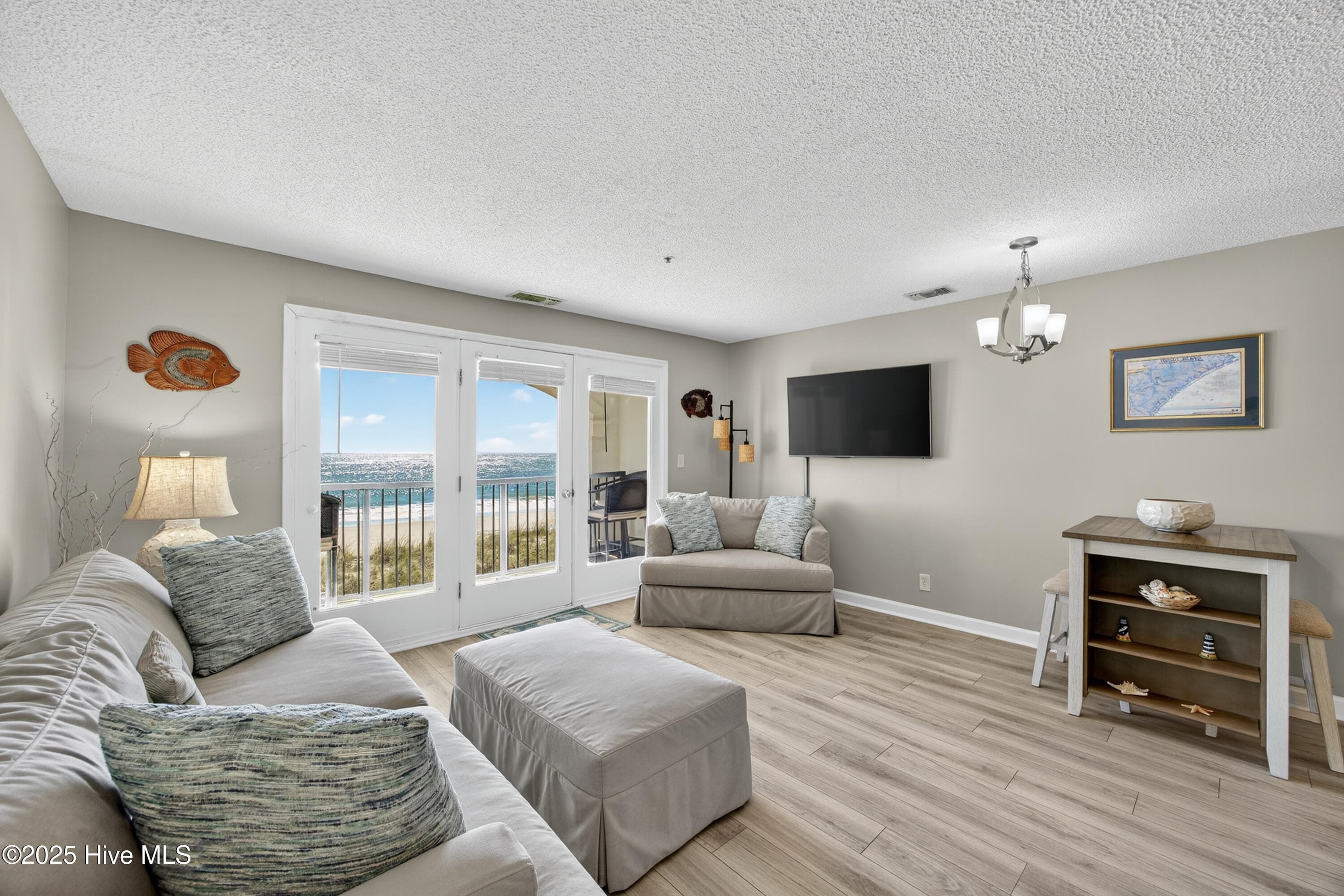 Living room - 790 New River Inlet Road Unit 115a, North Topsail Beach, NC 28460