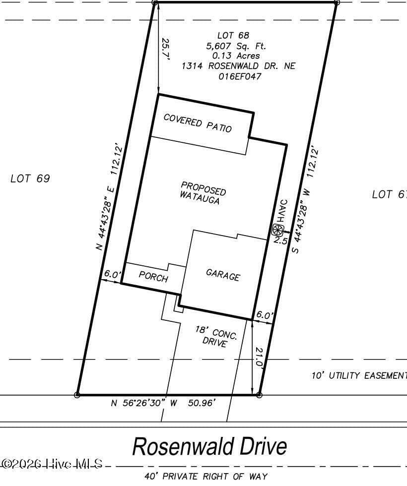 Single Family Residence at 1314 Rosenwald Drive NE Lot #68, Leland, NC 28451, photo 8 of 10