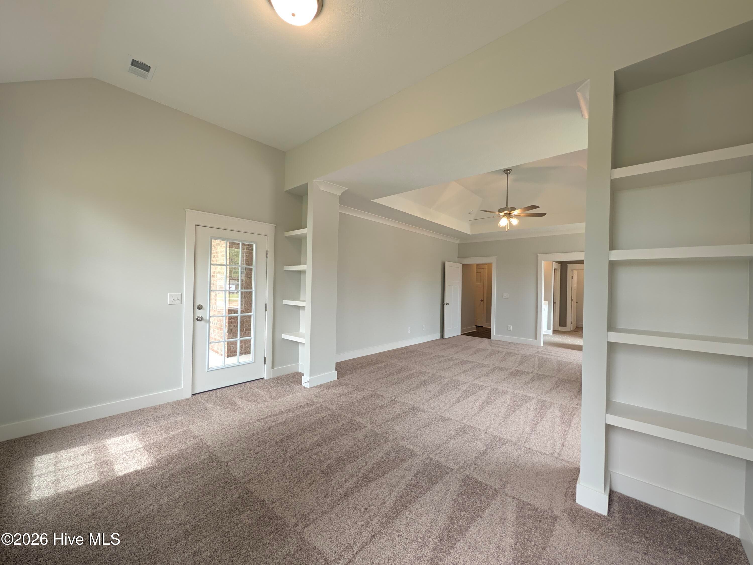 Wood Shelving; Rear Porch Access - 10382 Helmsdale Drive, Aiken, SC 29803