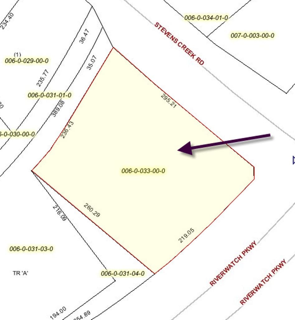 Unimproved Land at 843 Stevens Creek Road, Martinez, GA 30907, photo 5 of 6