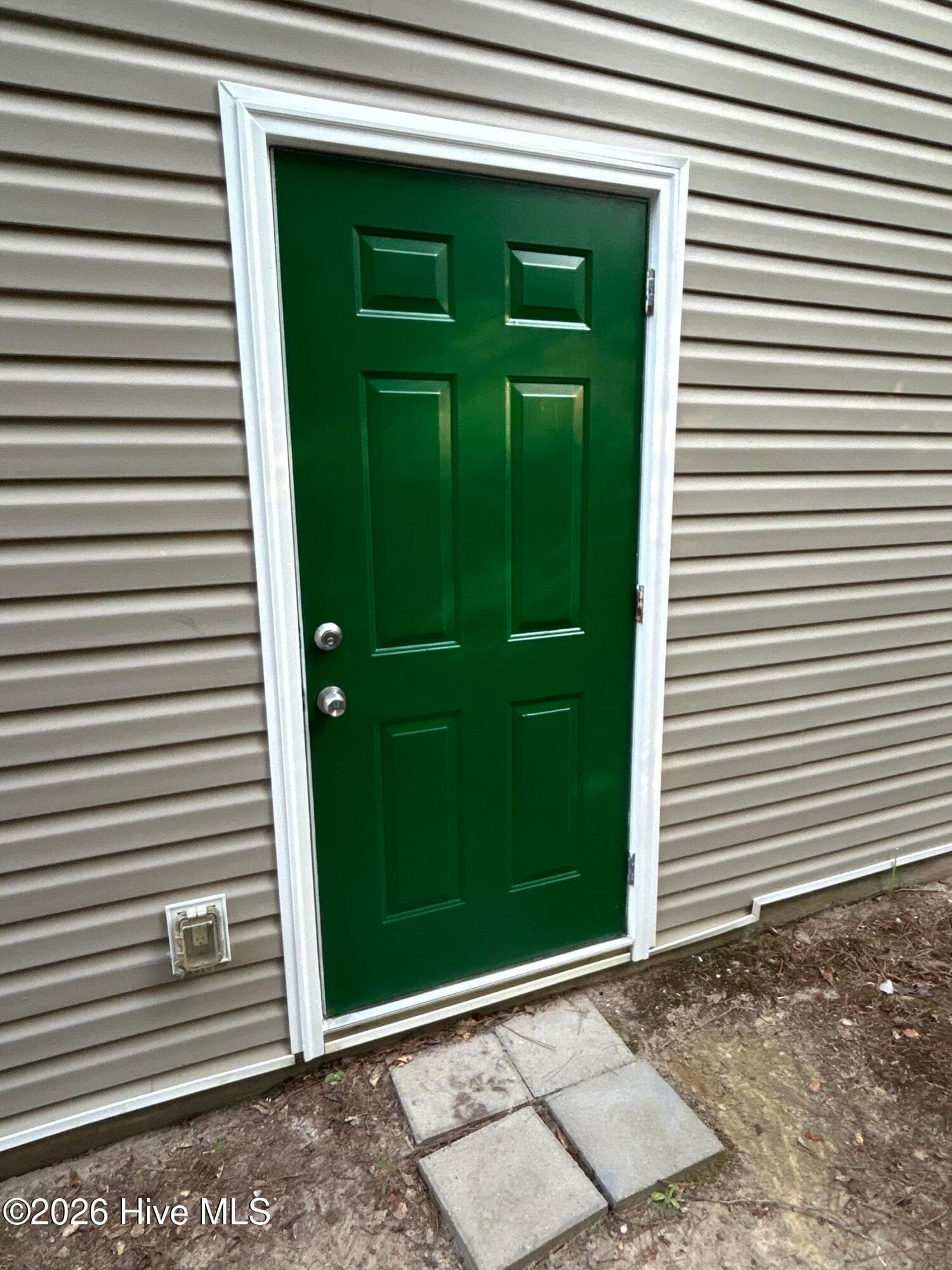 Entrance to garage from side of the home - 6005 Sanibel Drive, Augusta, GA 30909