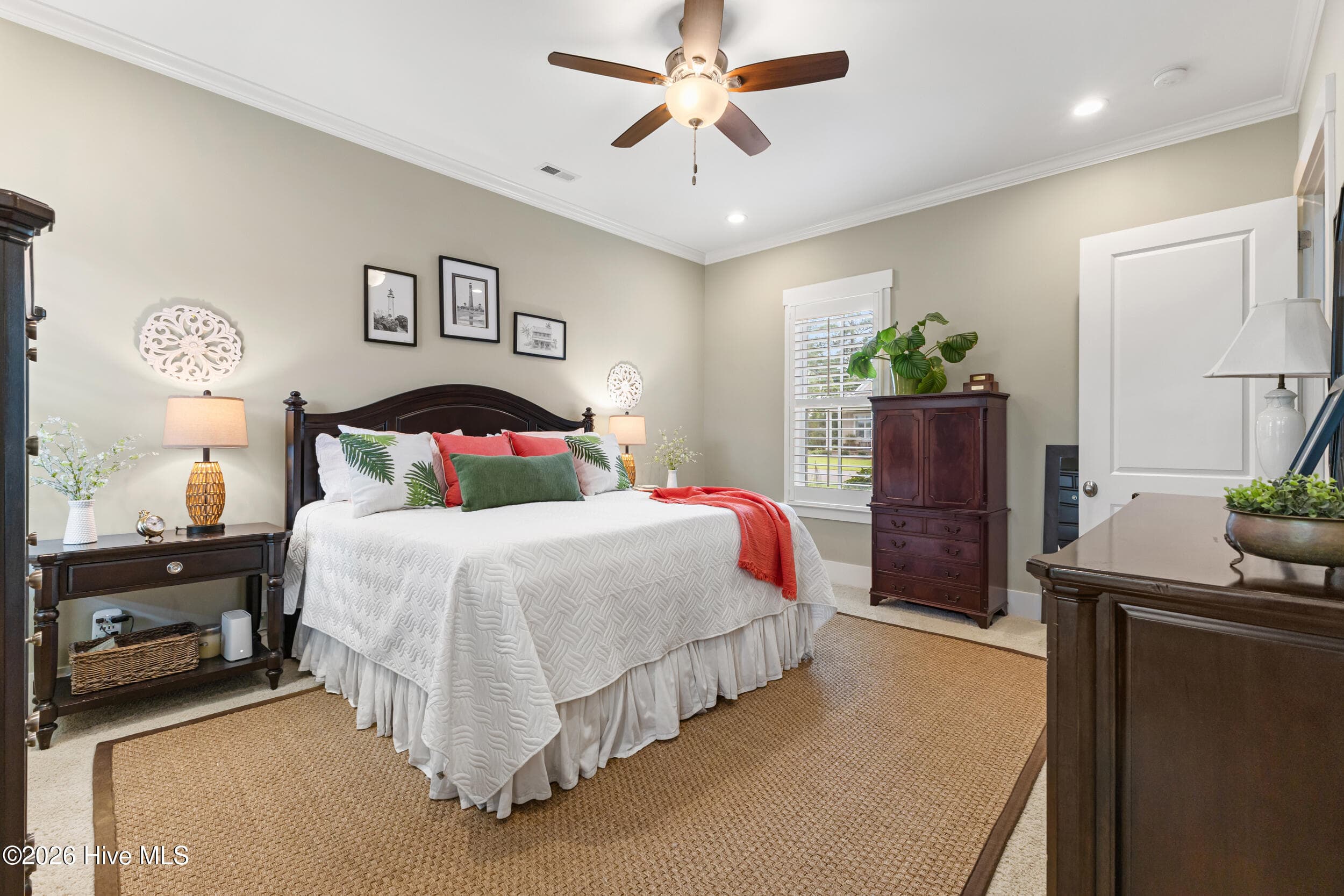 Downstairs primary bedroom - 409 Cornubia Drive, Castle Hayne, NC 28429