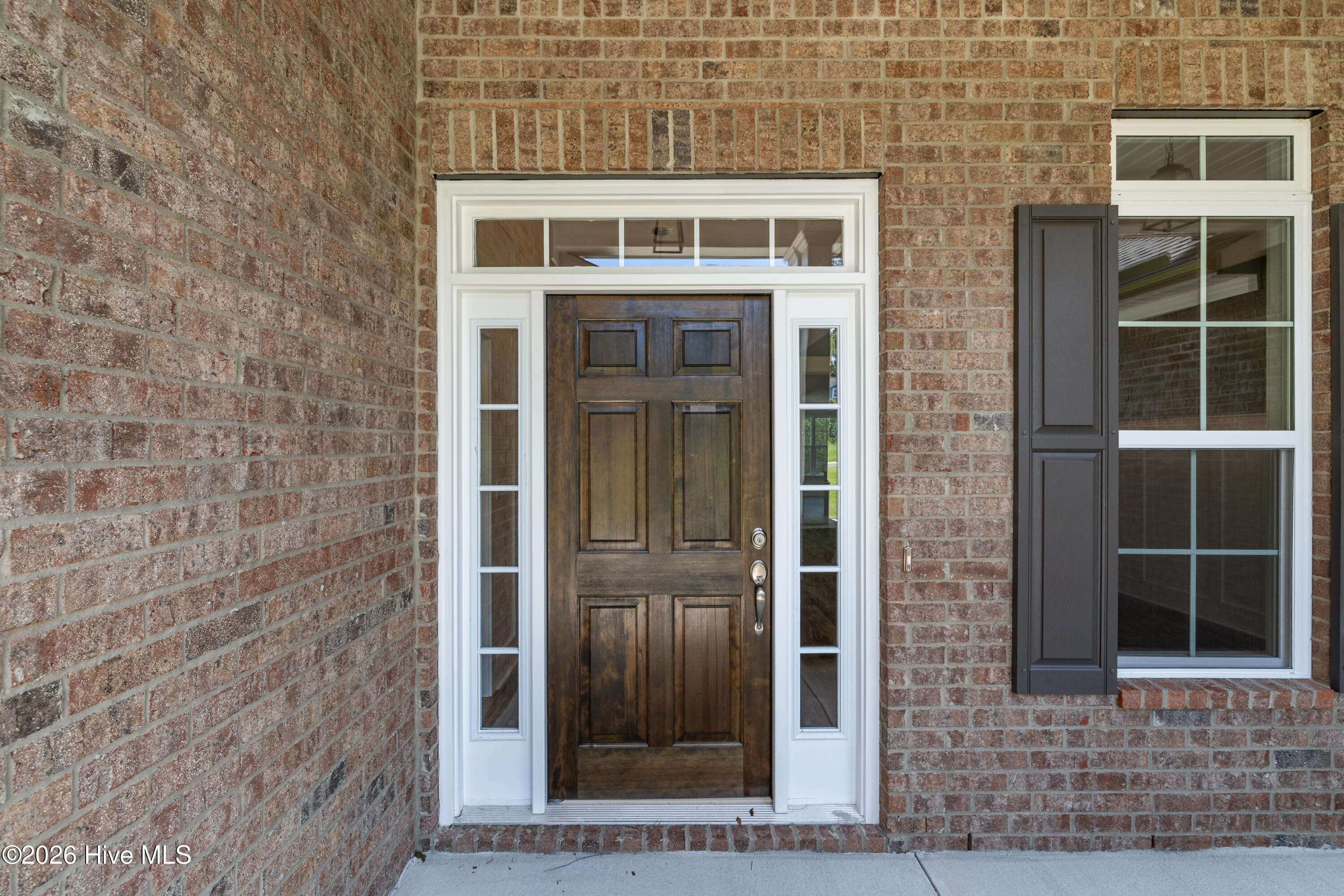 Solid Wood Front Door w/Sidelights - 10382 Helmsdale Drive, Aiken, SC 29803