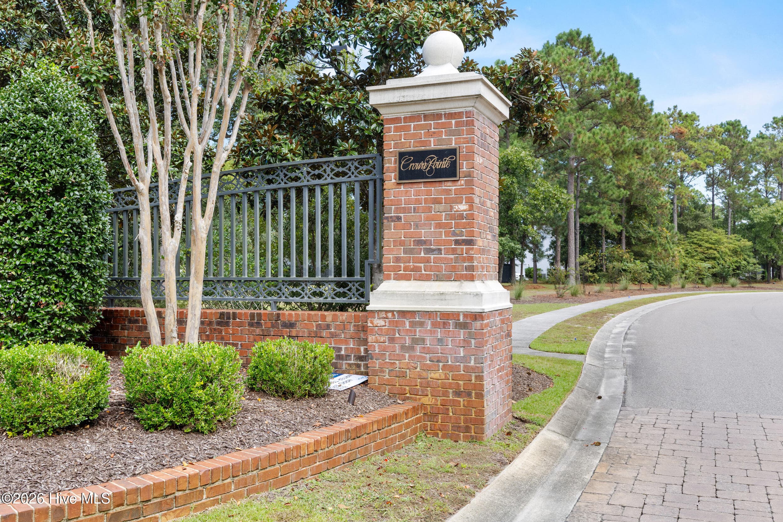 Community Entrance - 323 Crown Pointe Drive, Hampstead, NC 28443