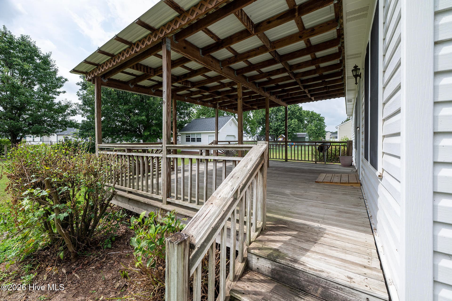 Back Porch - 104 Trawick Drive, La Grange, NC 28551