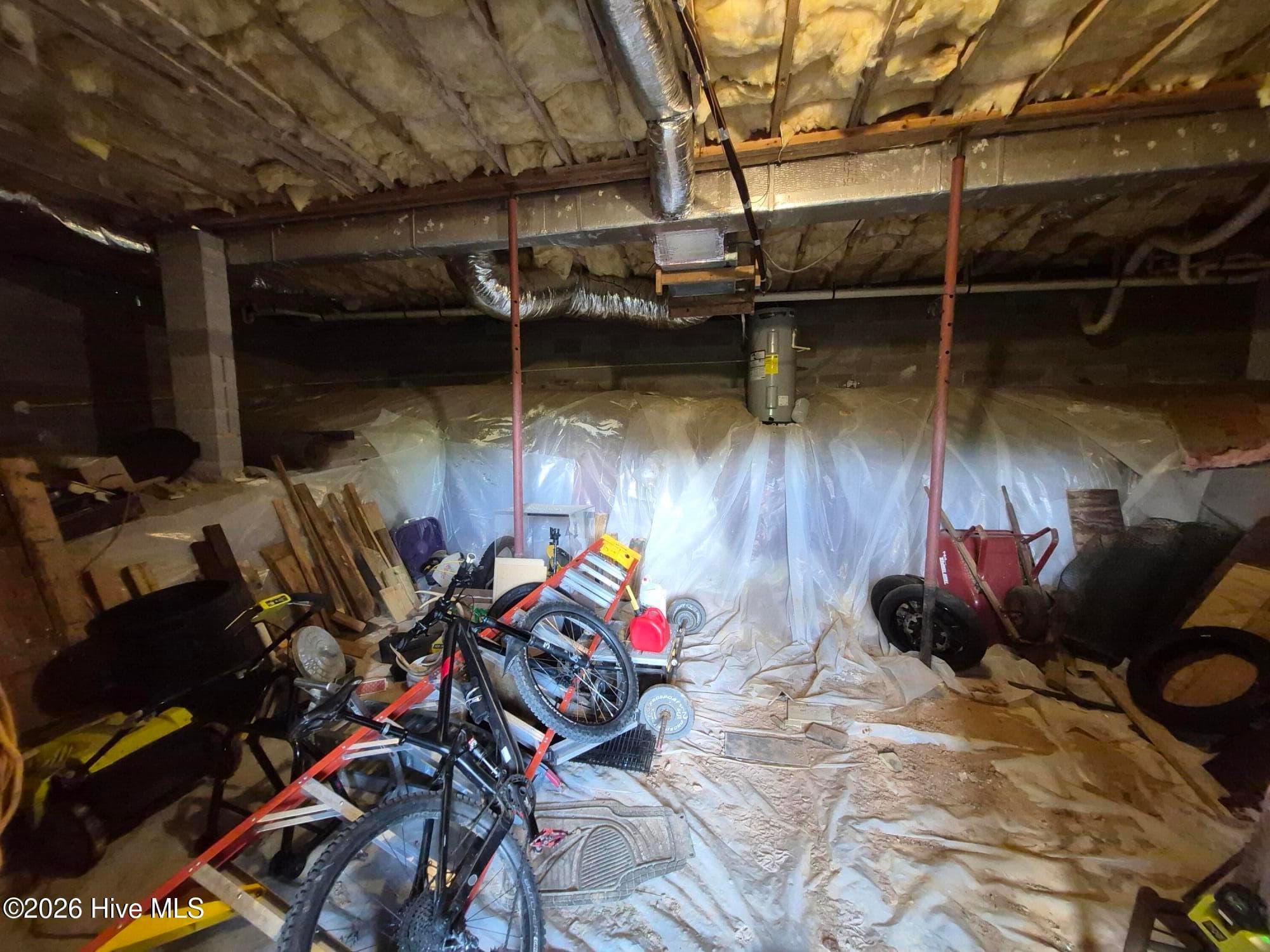 Crawl space - over 9 foot high opening - 234 Ashley Lane, Murphy, NC 28906