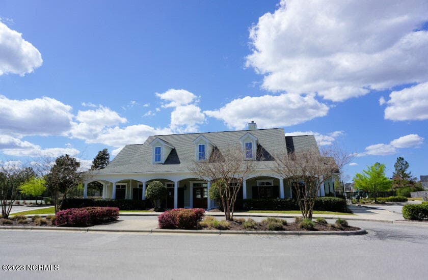 Community clubhouse hosts all kinds of events. - 2012 Willowleaf Drive Lot 02, Leland, NC 28451
