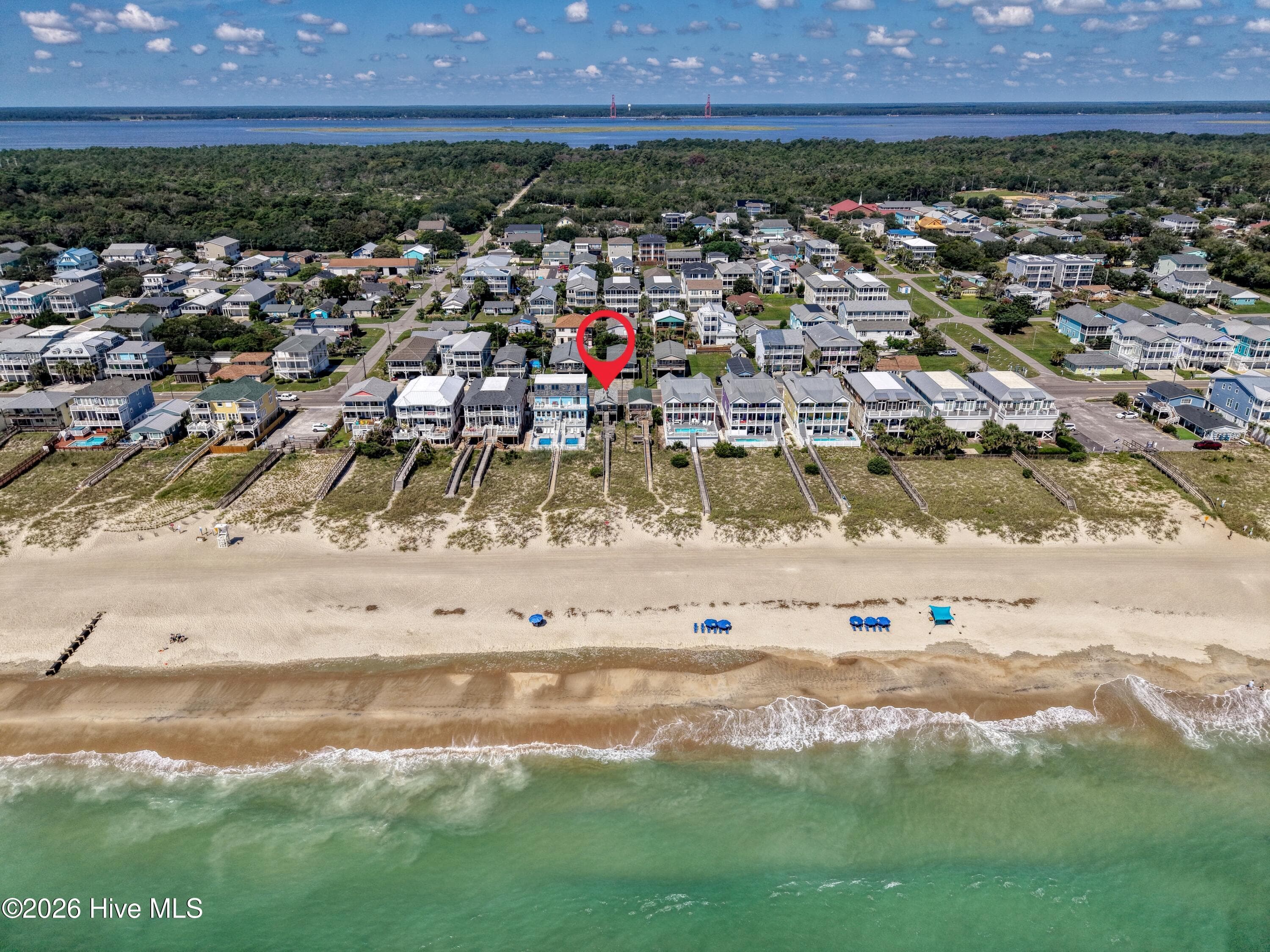 Single Family Residence at 327 Fort Fisher Boulevard S, Kure Beach, NC 28449, photo 2 of 16
