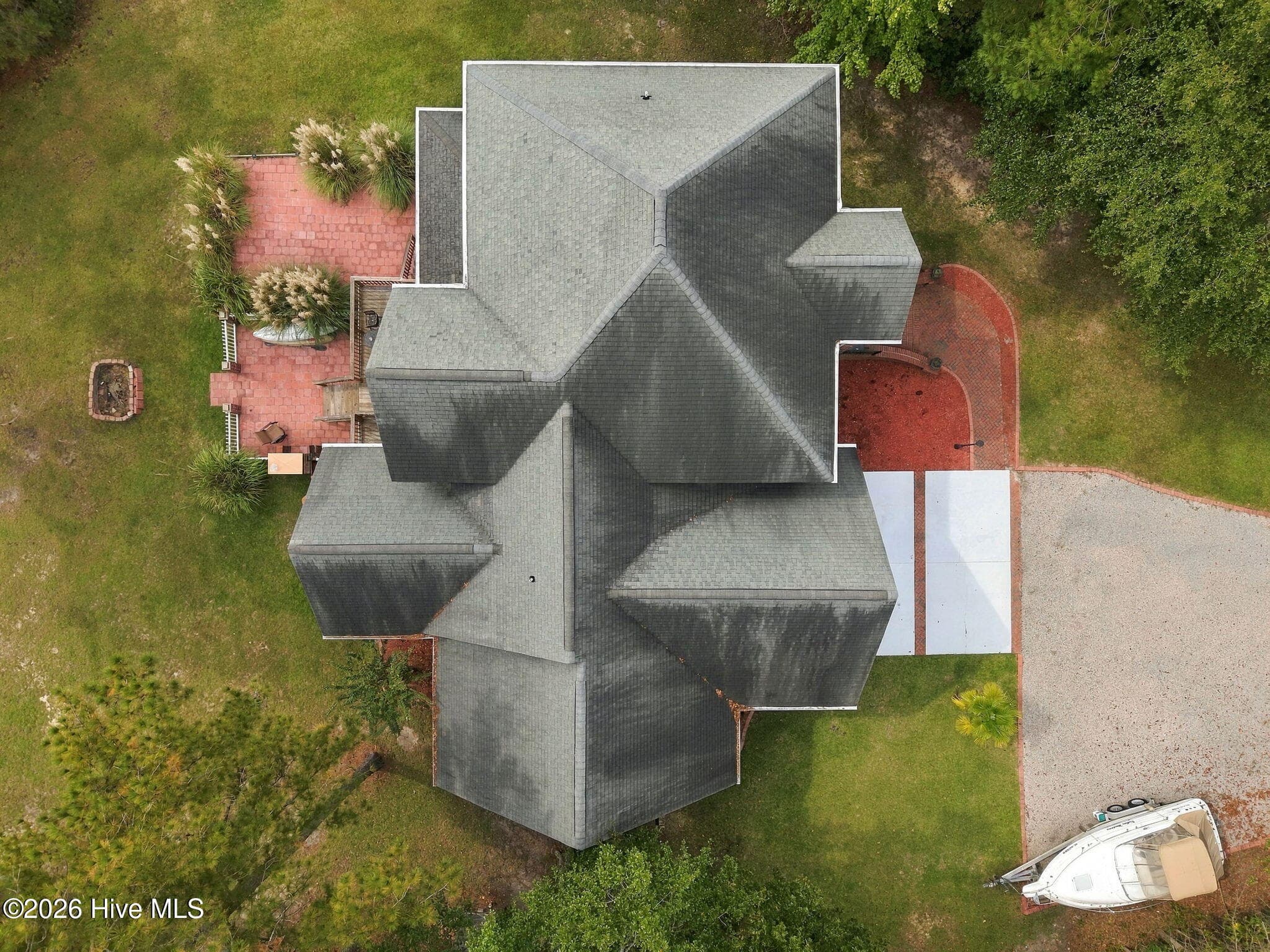 Aerial View - 516 Long Point Road, Chocowinity, NC 27817