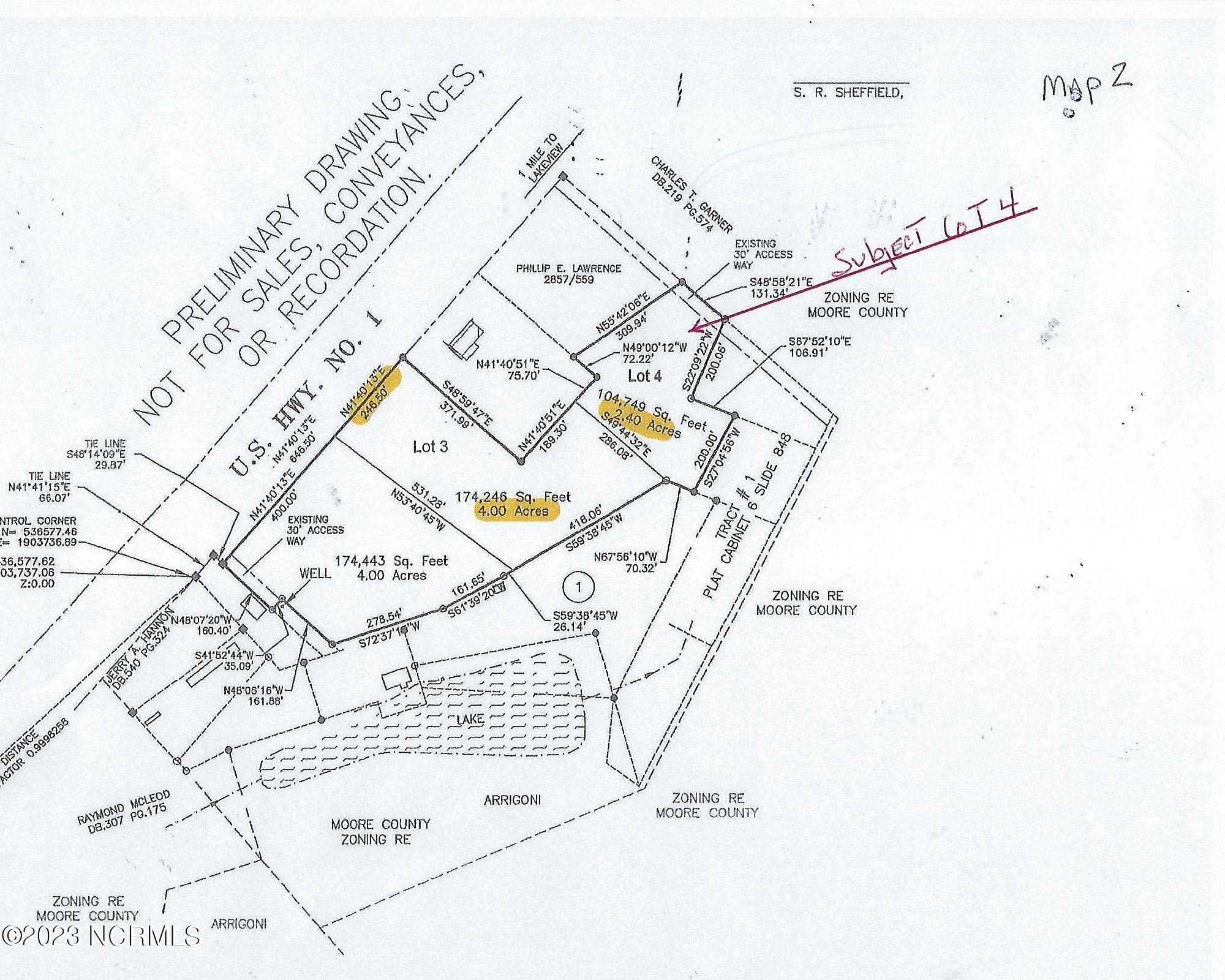 Unimproved Land at 5029 Us 1, Vass, NC 28394, photo 2 of 2