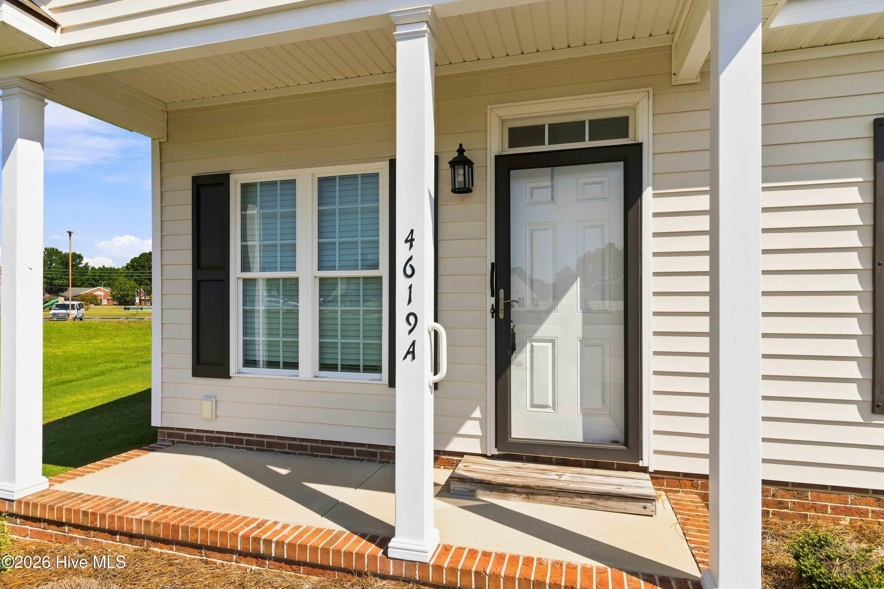 Front porch - 4619a Rochester Court NW A, Wilson, NC 27896