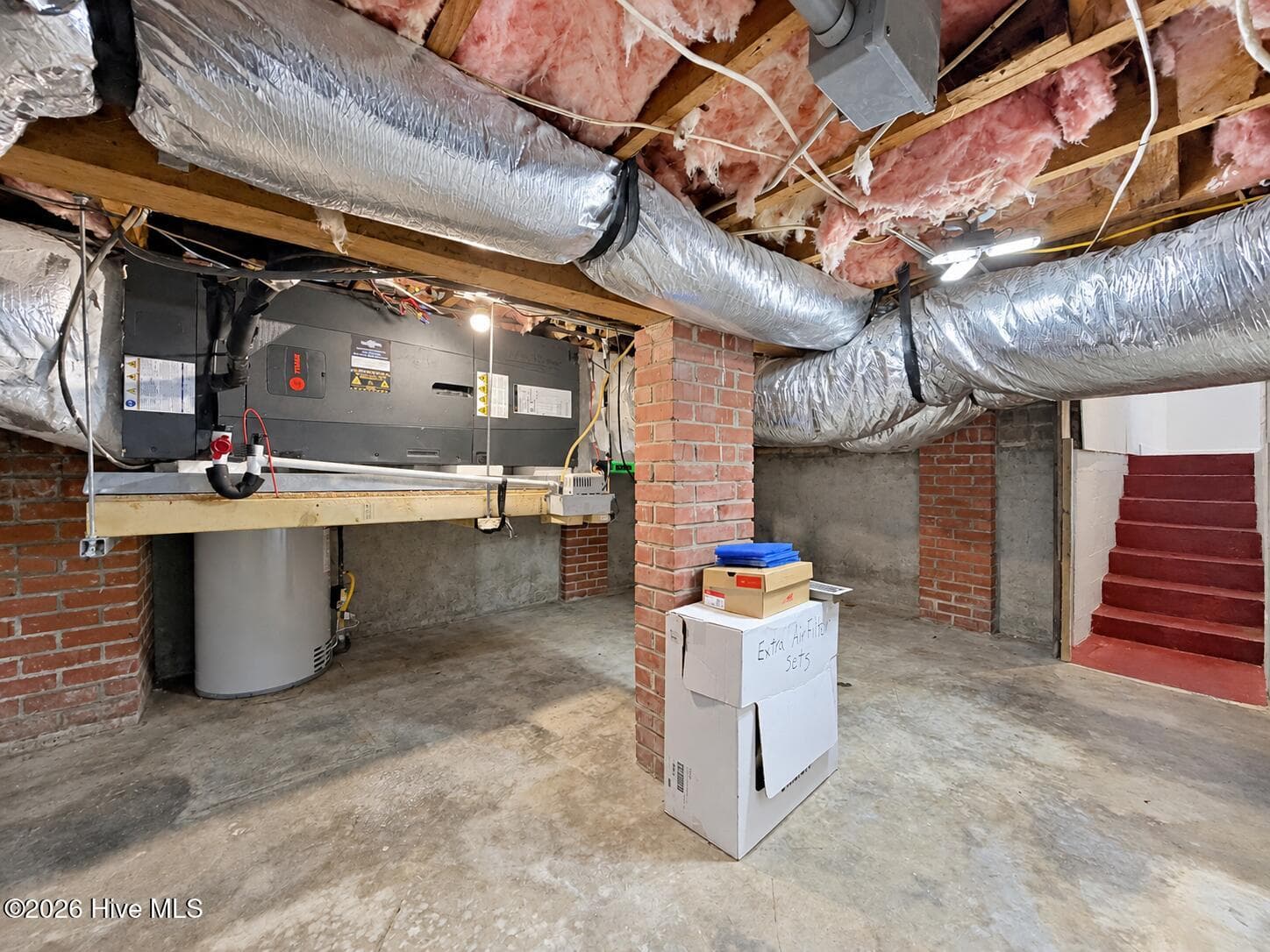 Basement, great way to access the systems and view the structure. Well built home. - 320 Northern Boulevard, Wilmington, NC 28401