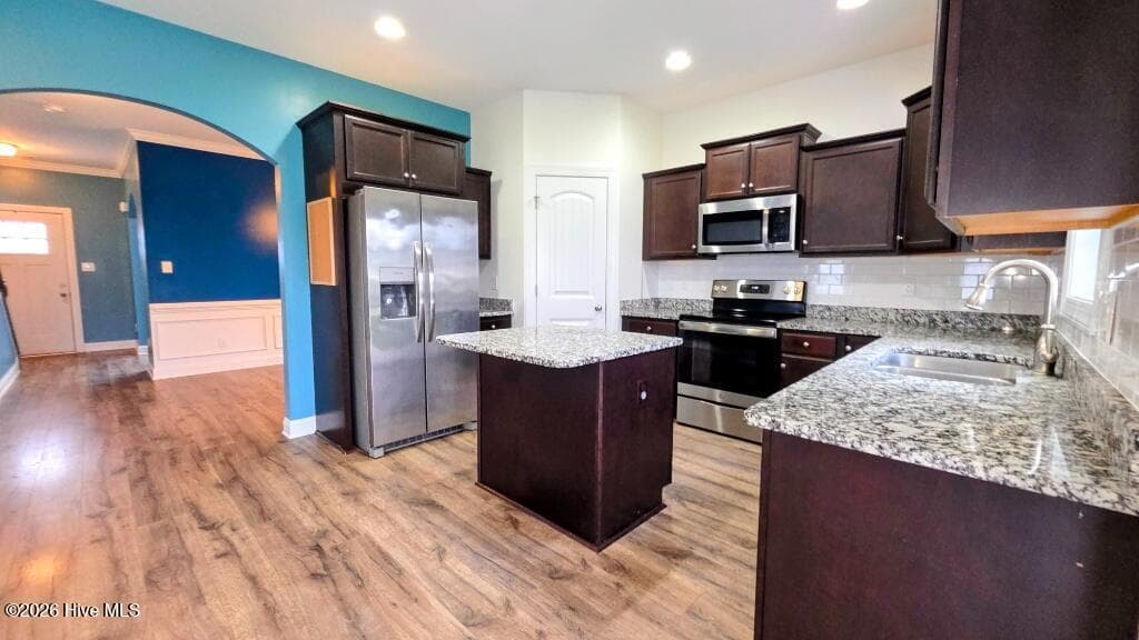 Kitchen w/ Stainless Steel Appliances - 2007 Snapper Street, New Bern, NC 28562