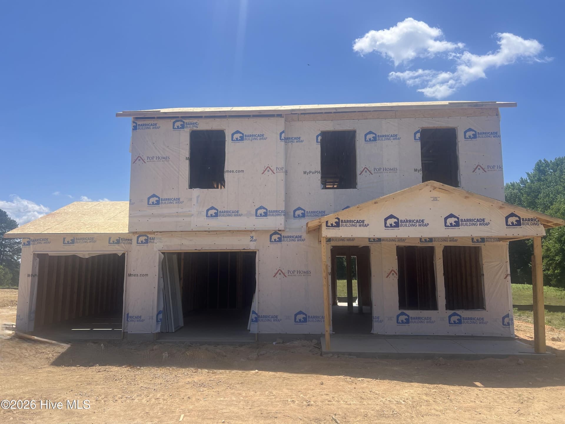 Framing - Estimated completion August 2026. - 11441 Red Bud Road, Castalia, NC 27816