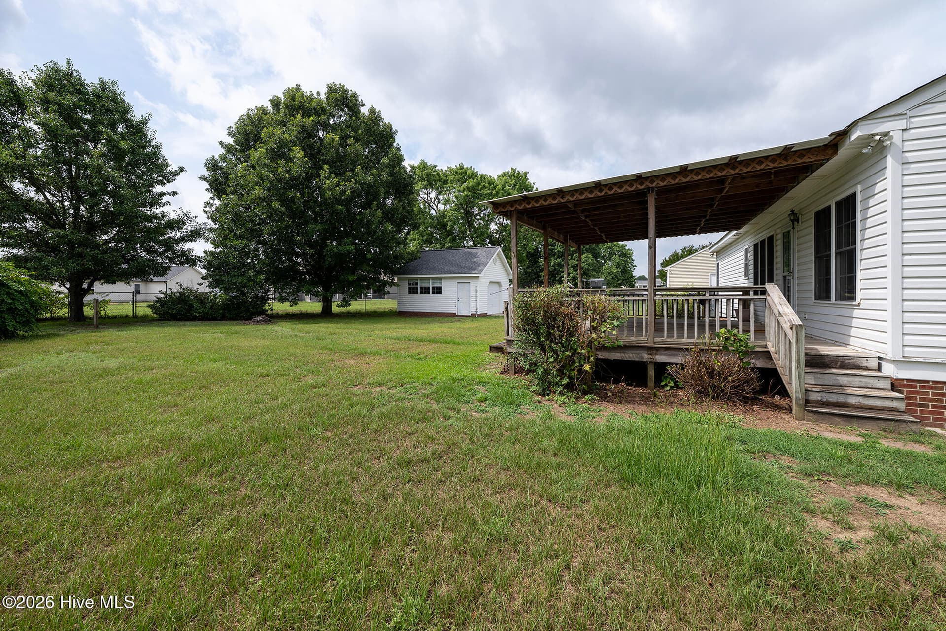 Backyard - 104 Trawick Drive, La Grange, NC 28551