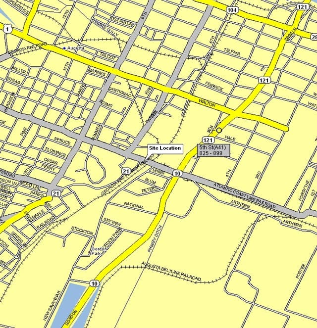 Unimproved Land at 1210 Twiggs Street, Augusta, GA 30901, photo 2 of 4