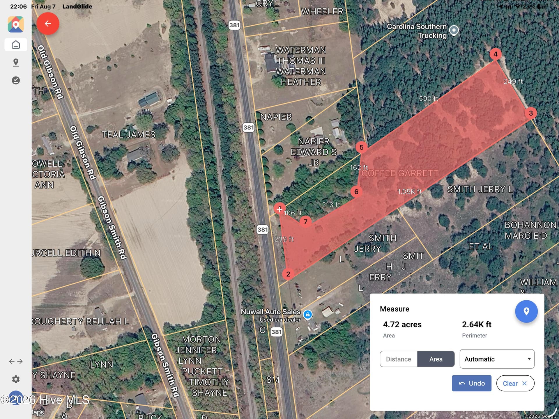 approx. 4.72 acres fenced - 0 Carolina 381, Hamlet, NC 28345