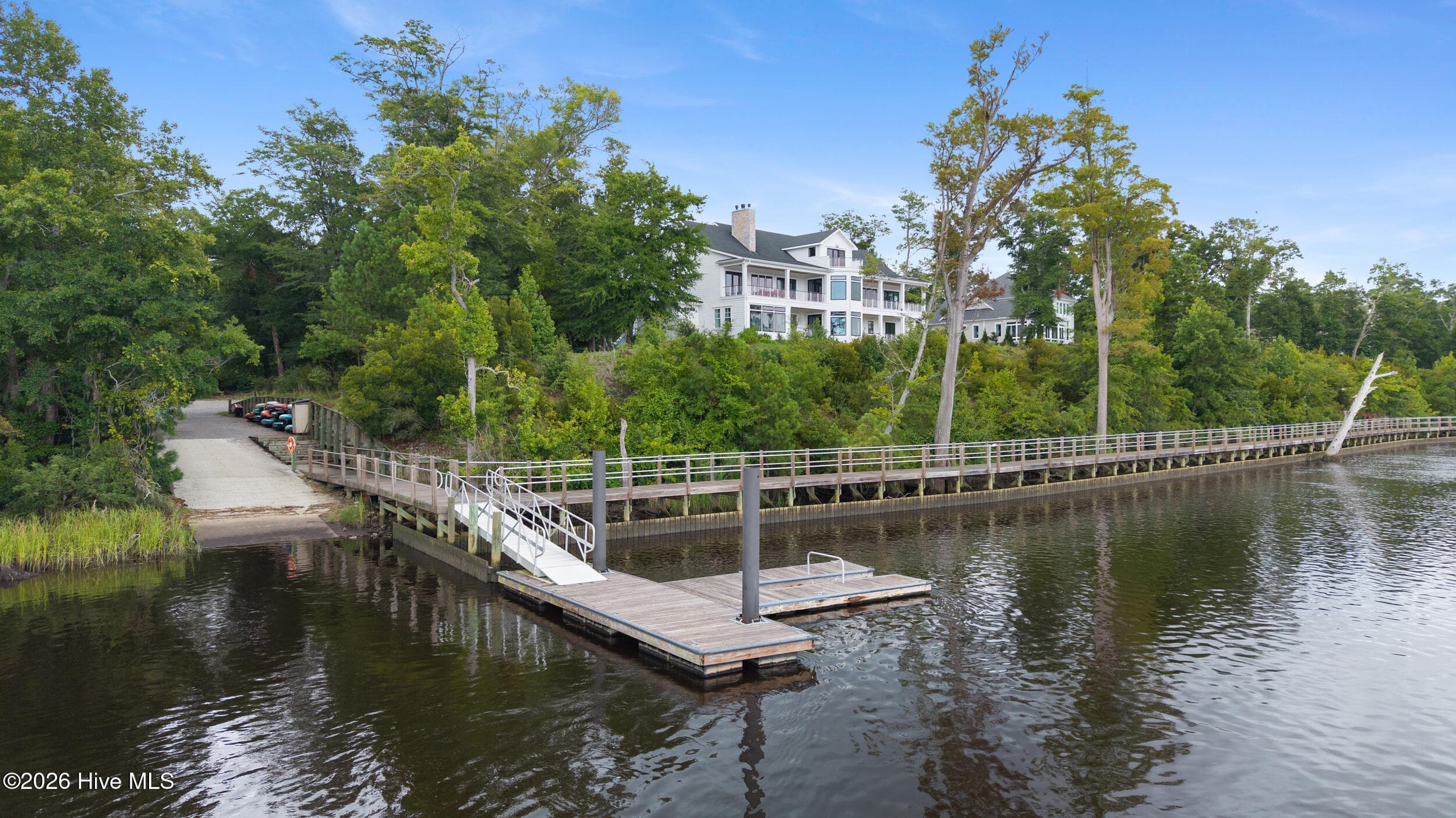 Waterfront and boat ramp - 615 Jenoa Drive, Castle Hayne, NC 28429