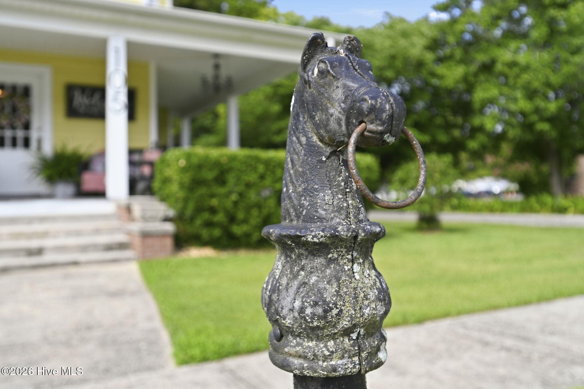 Original horse tie - 105 E Hargett Street, Richlands, NC 28574