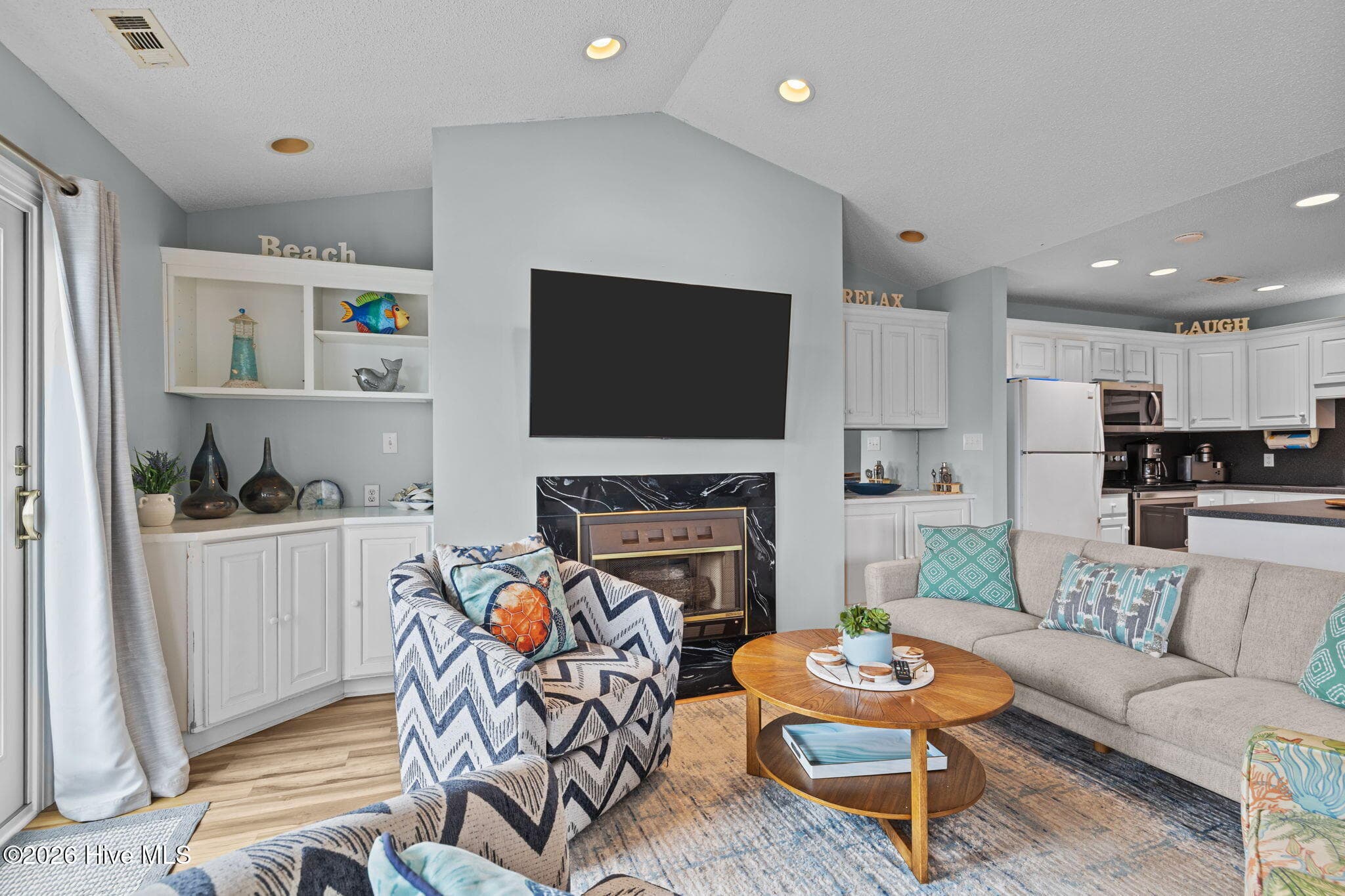 Living room - 2506 Ocean Drive A2, Emerald Isle, NC 28594