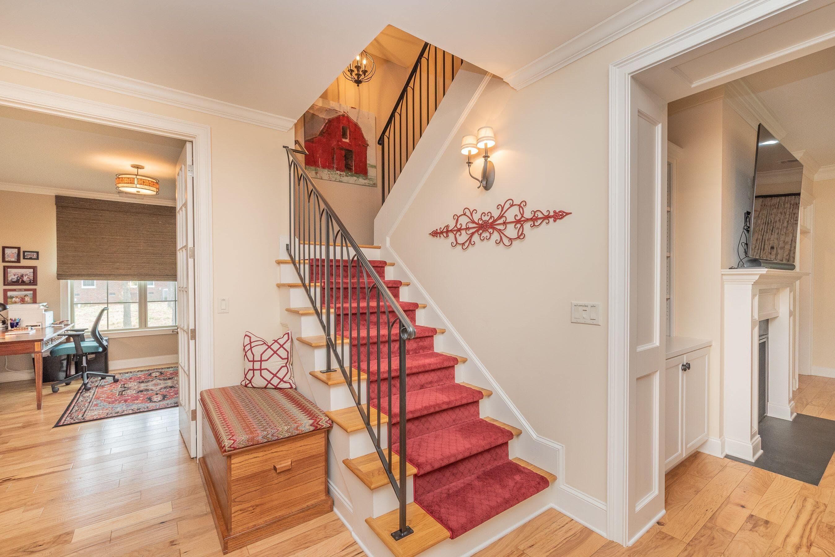 Stairs - 207 Quiet Oak Court, Aiken, SC 29803