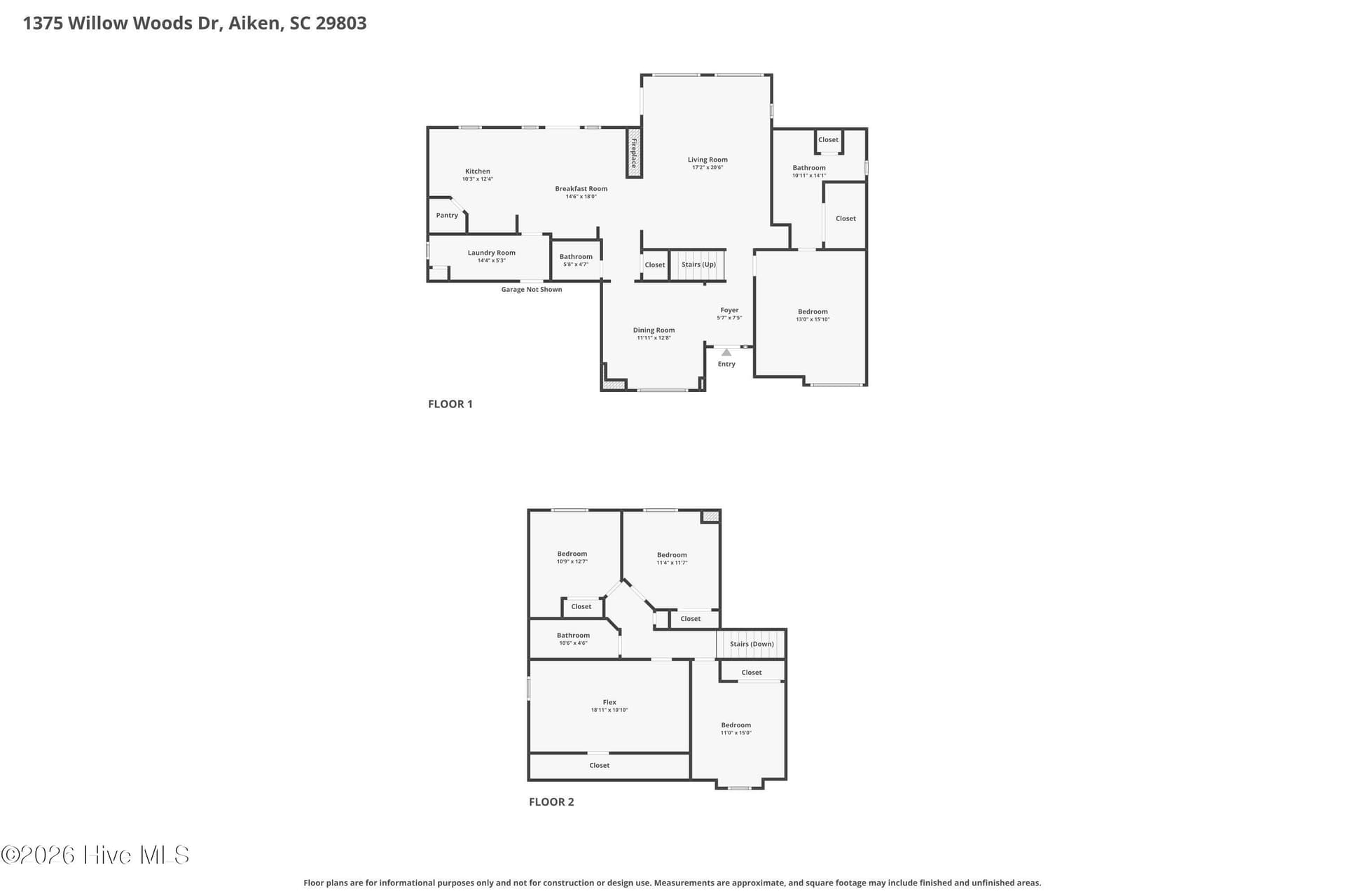 Single Family Residence at 1375 Willow Woods Drive, Aiken, SC 29803, photo 31 of 32