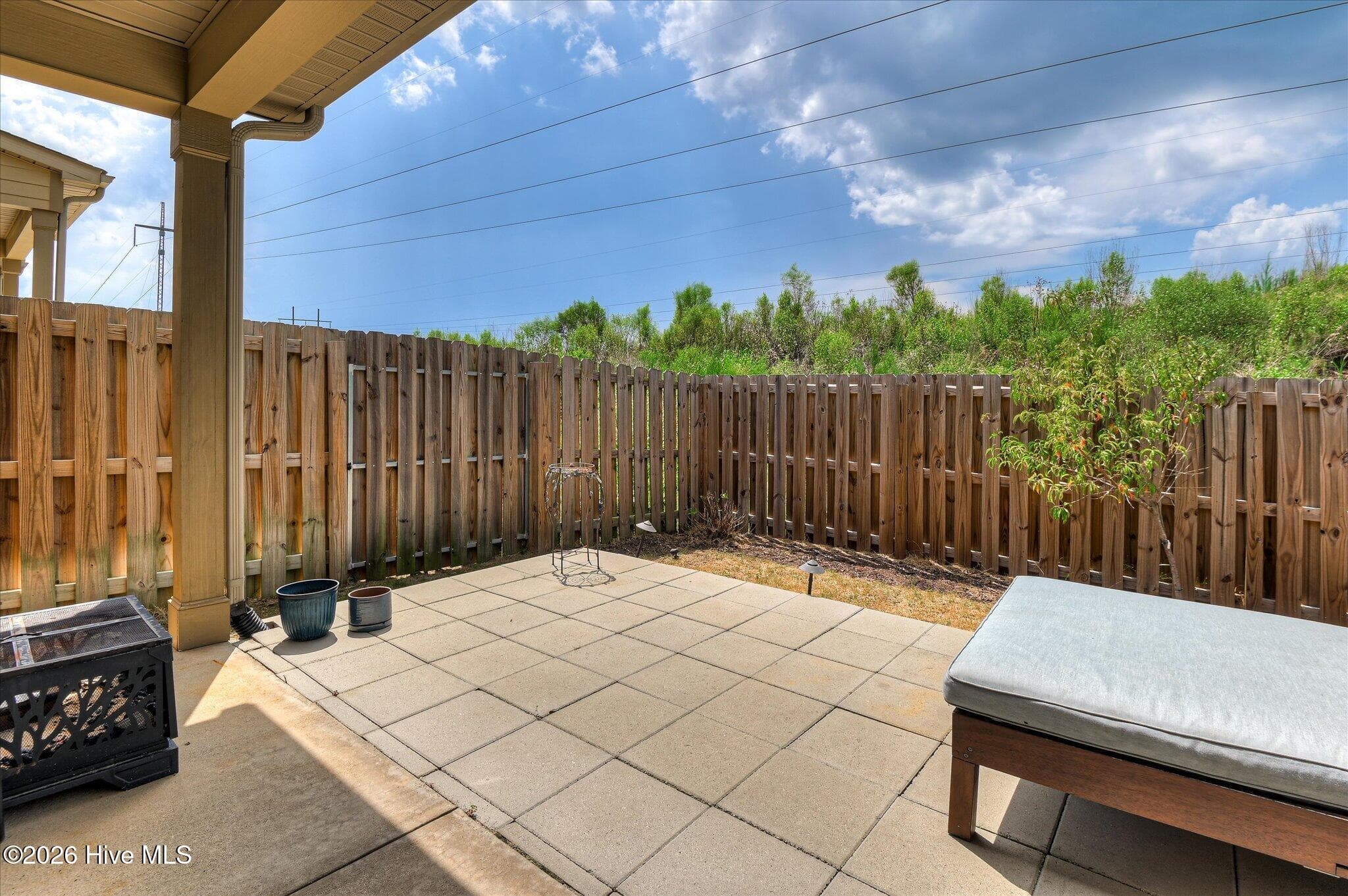 Perfect outdoor space. Partially covered yet plenty of patio and fully fenced. - 610 Vinings Drive 1a, Grovetown, GA 30813