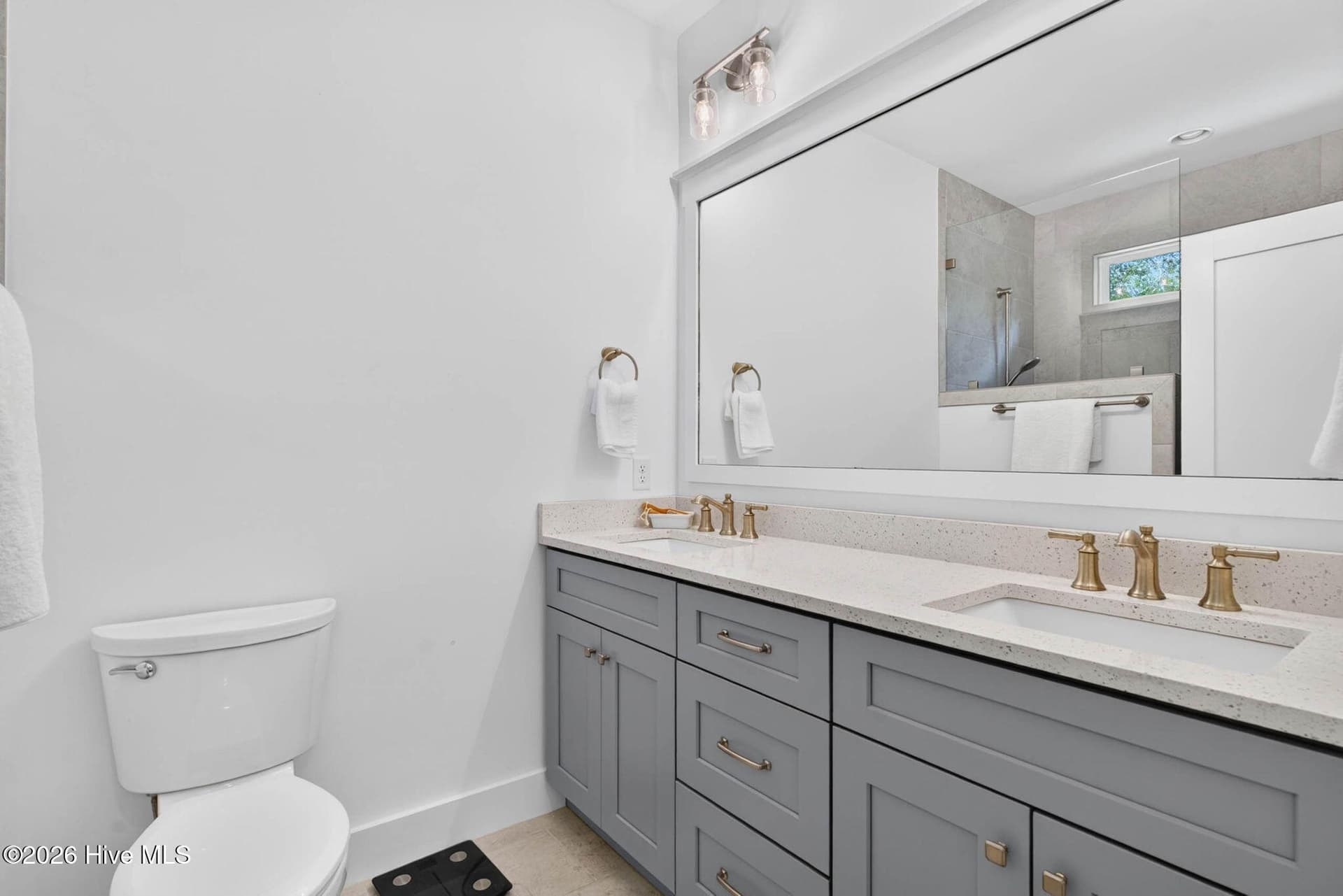 Double Vanity in Primary Bathroom - 101 SE 14th Street, Oak Island, NC 28465
