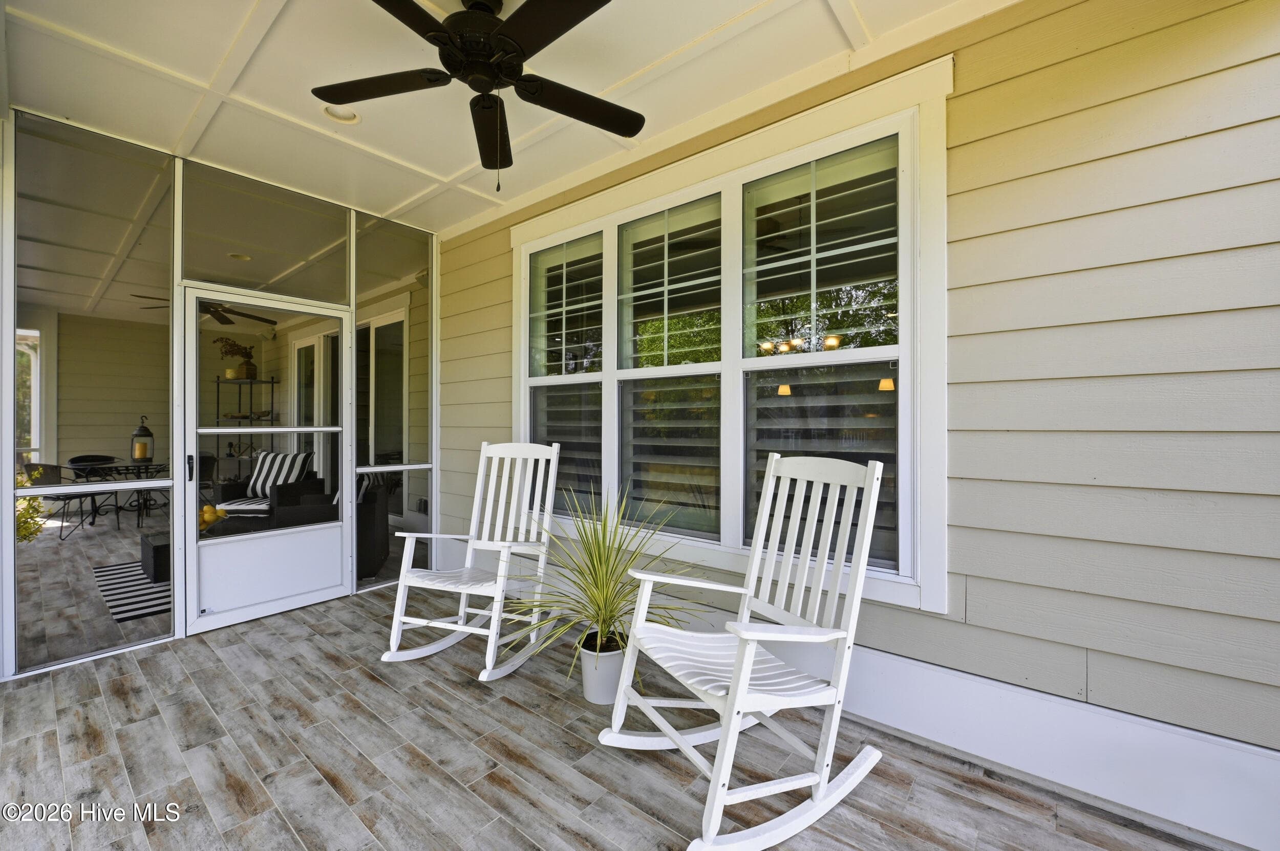 Back porch off Dining area - 9385 Fallen Pear Lane NE, Leland, NC 28451