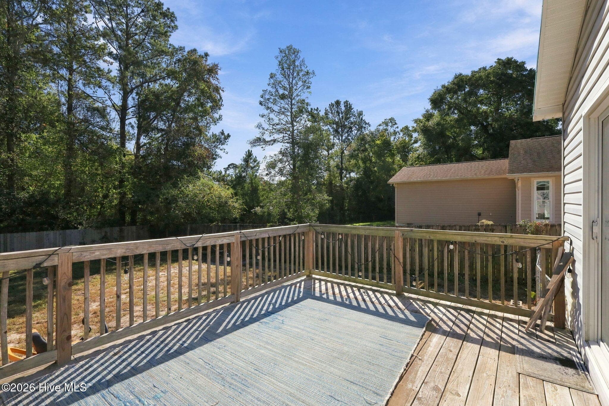 Back Deck - 182 Fox Drive, Cape Carteret, NC 28584