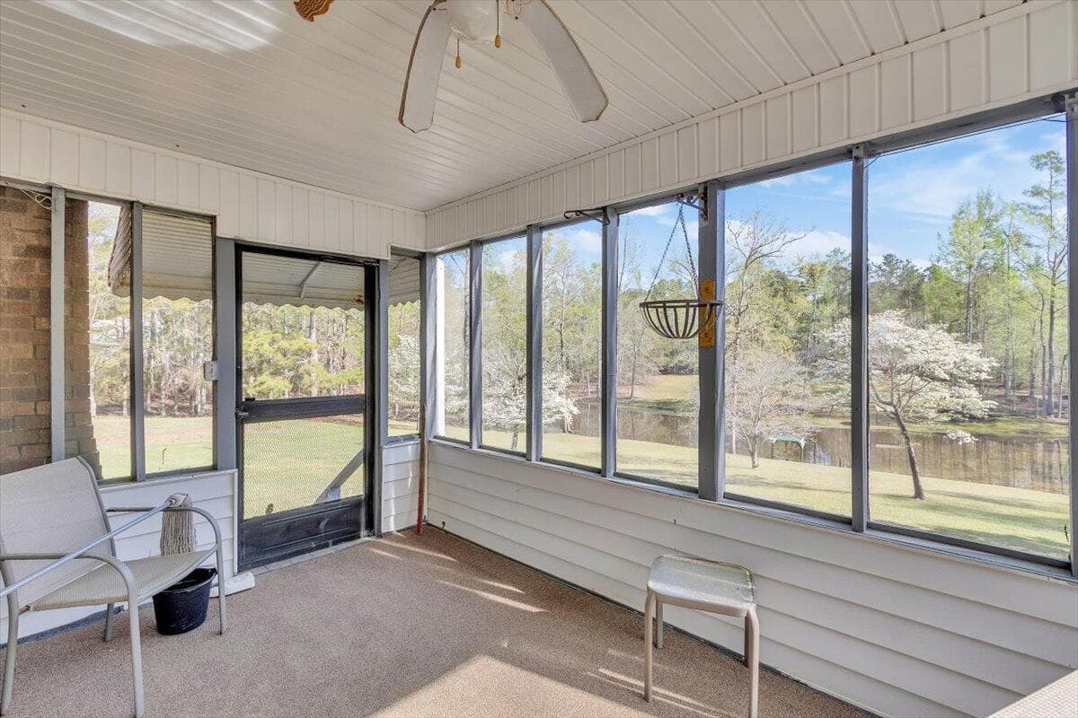 back porch - 7025 Rance Perry Road, Appling, GA 30802