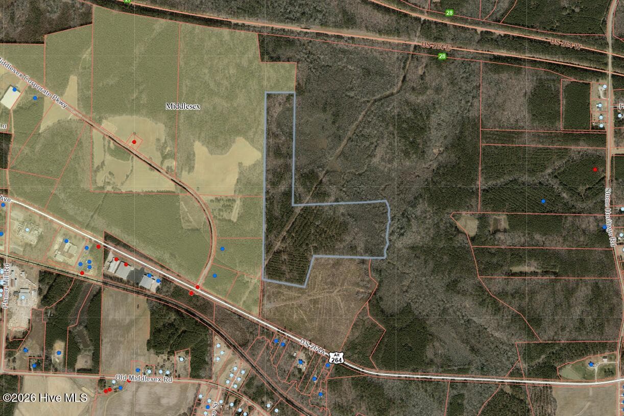 Undeveloped at 0 U.S. 264 Alternate E, Middlesex, NC 27557, photo 2 of 2