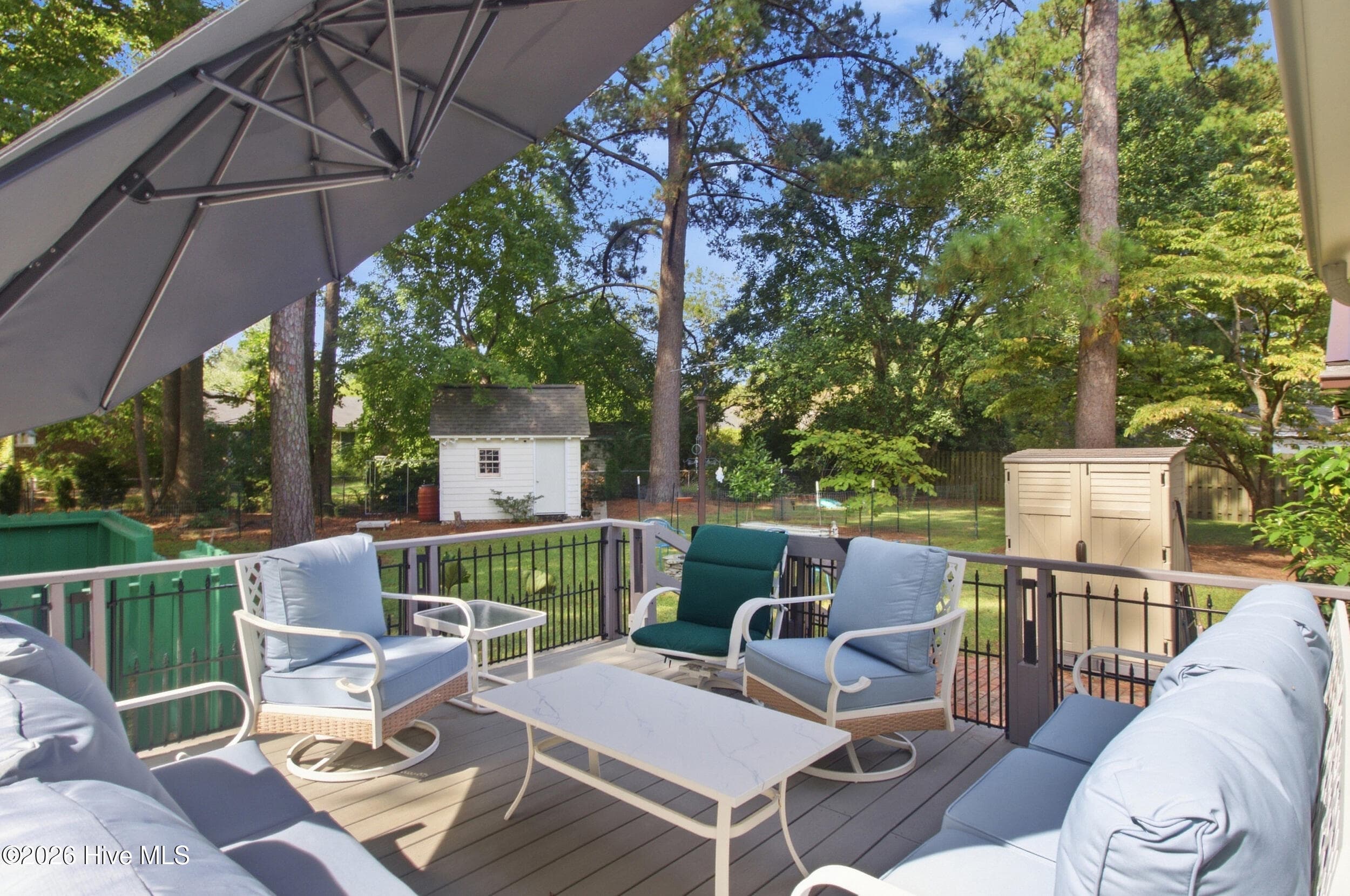 Back - Deck - 3308 Hunt Master Road, Trent Woods, NC 28562